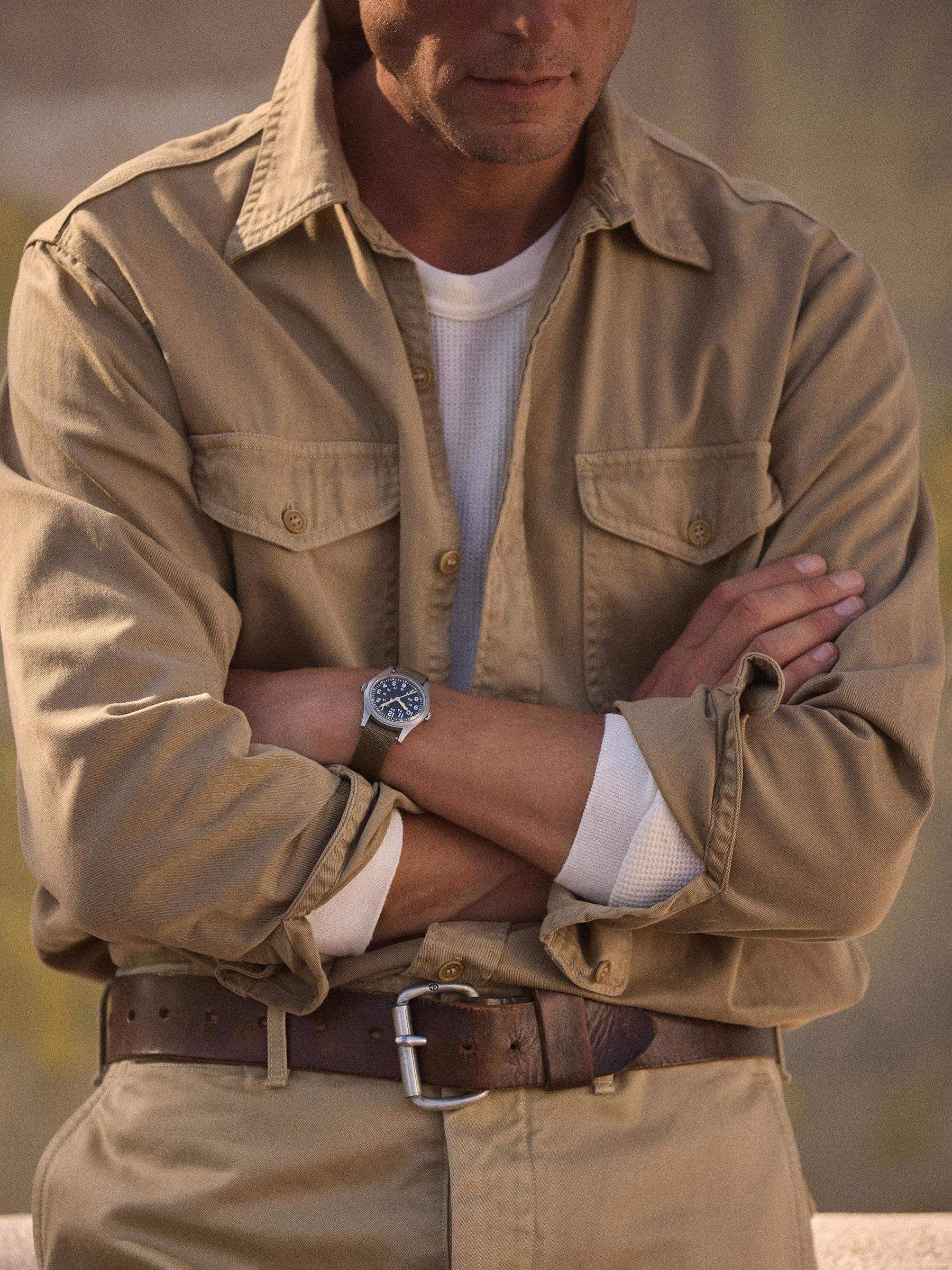 Alternative view of Canyon Khaki Tough Twill Workshirt