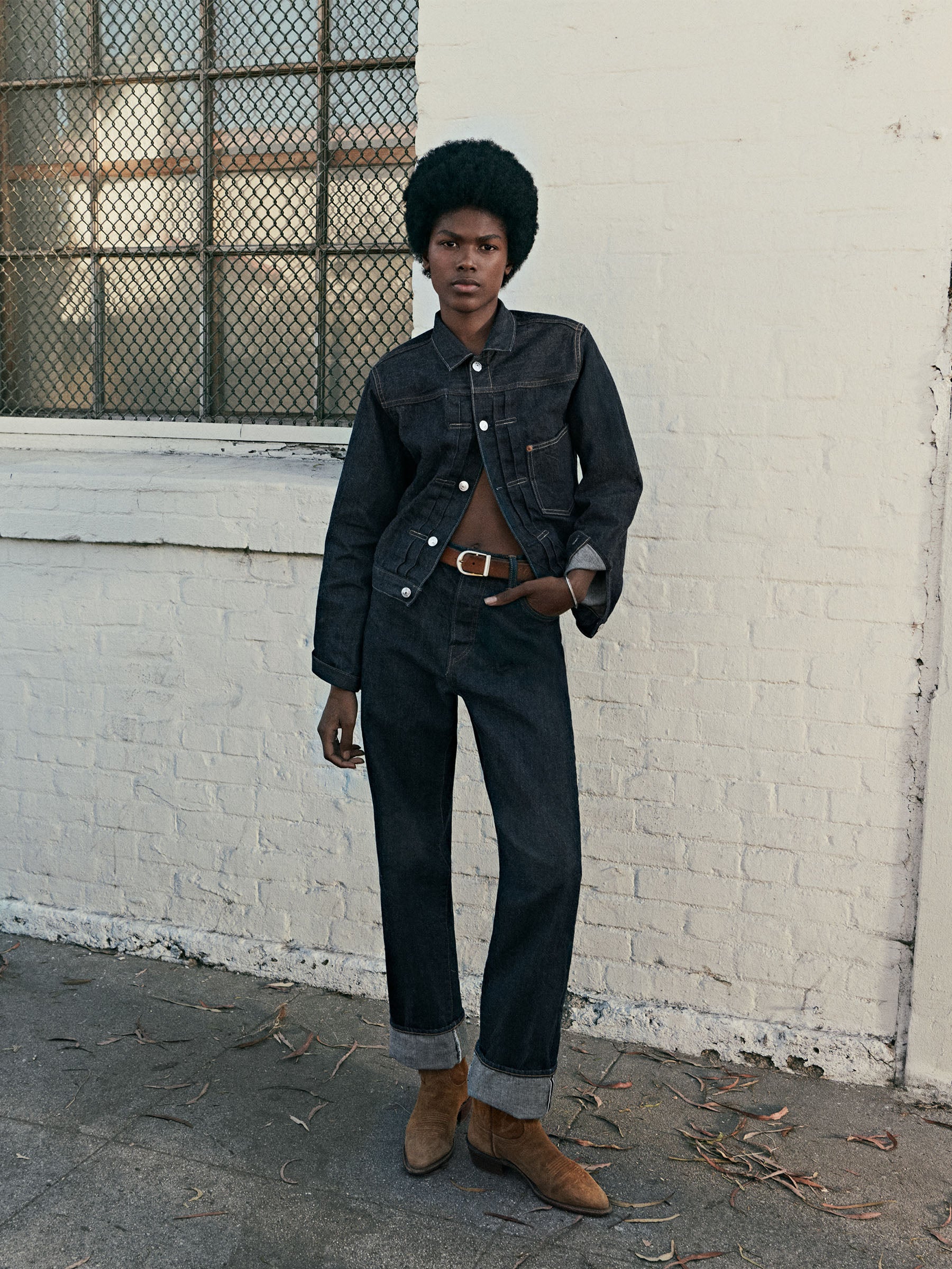 D043 Japanese Loomstate Selvedge Original Jean