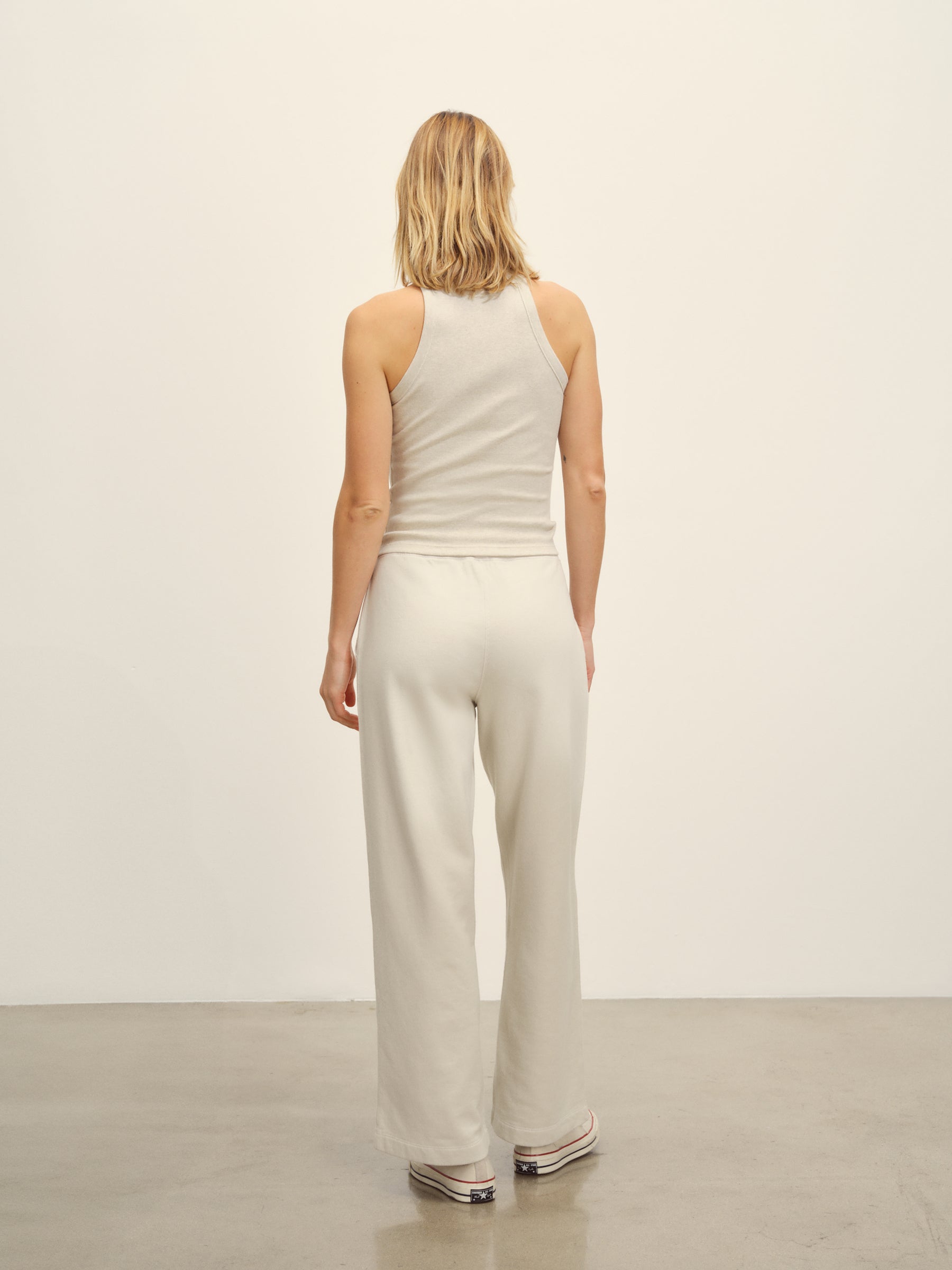 Morning Haze Vintage Interloop Wide Leg Sweatpant - Image 4