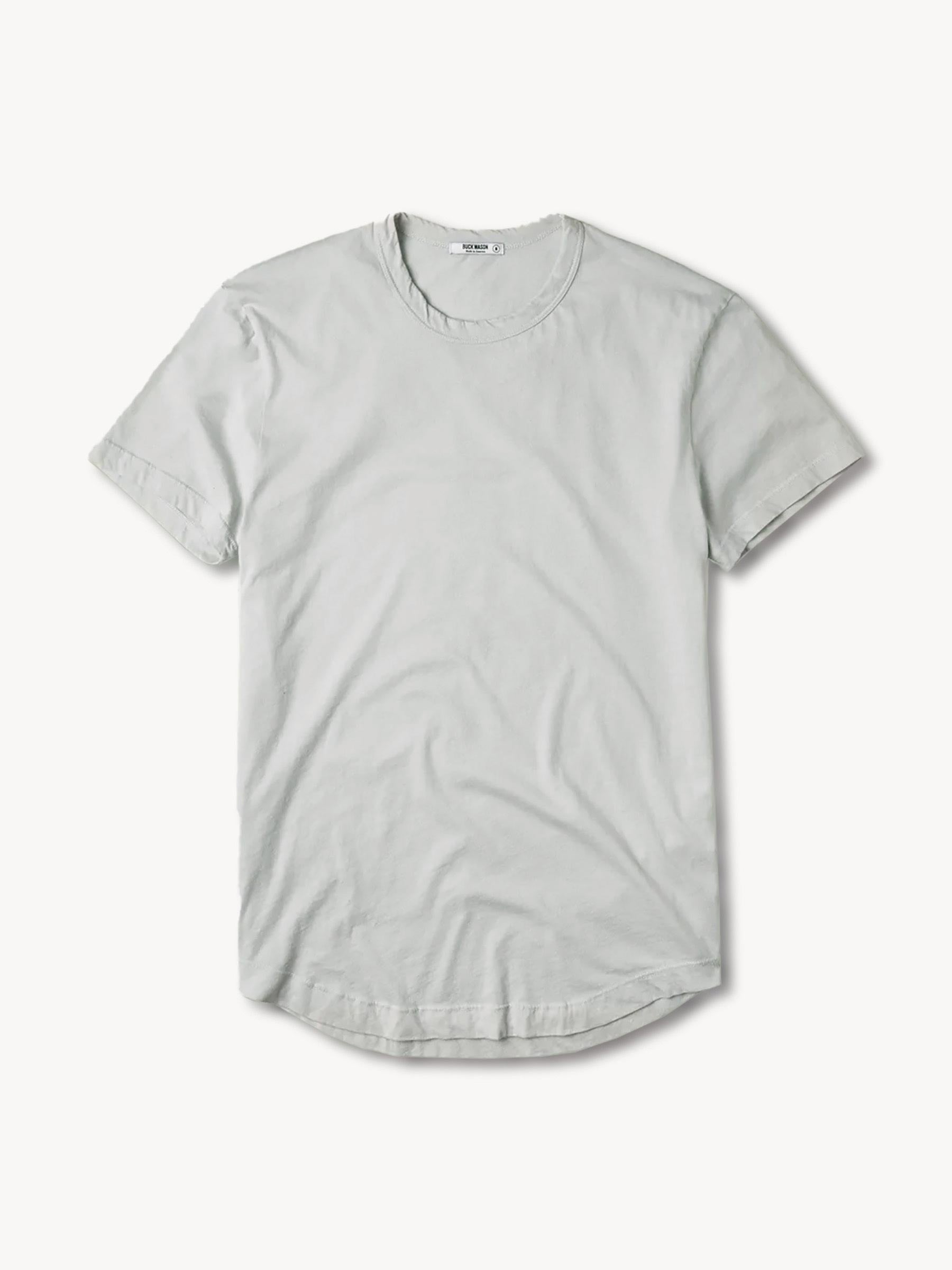 Granite Pima Curved Hem tee