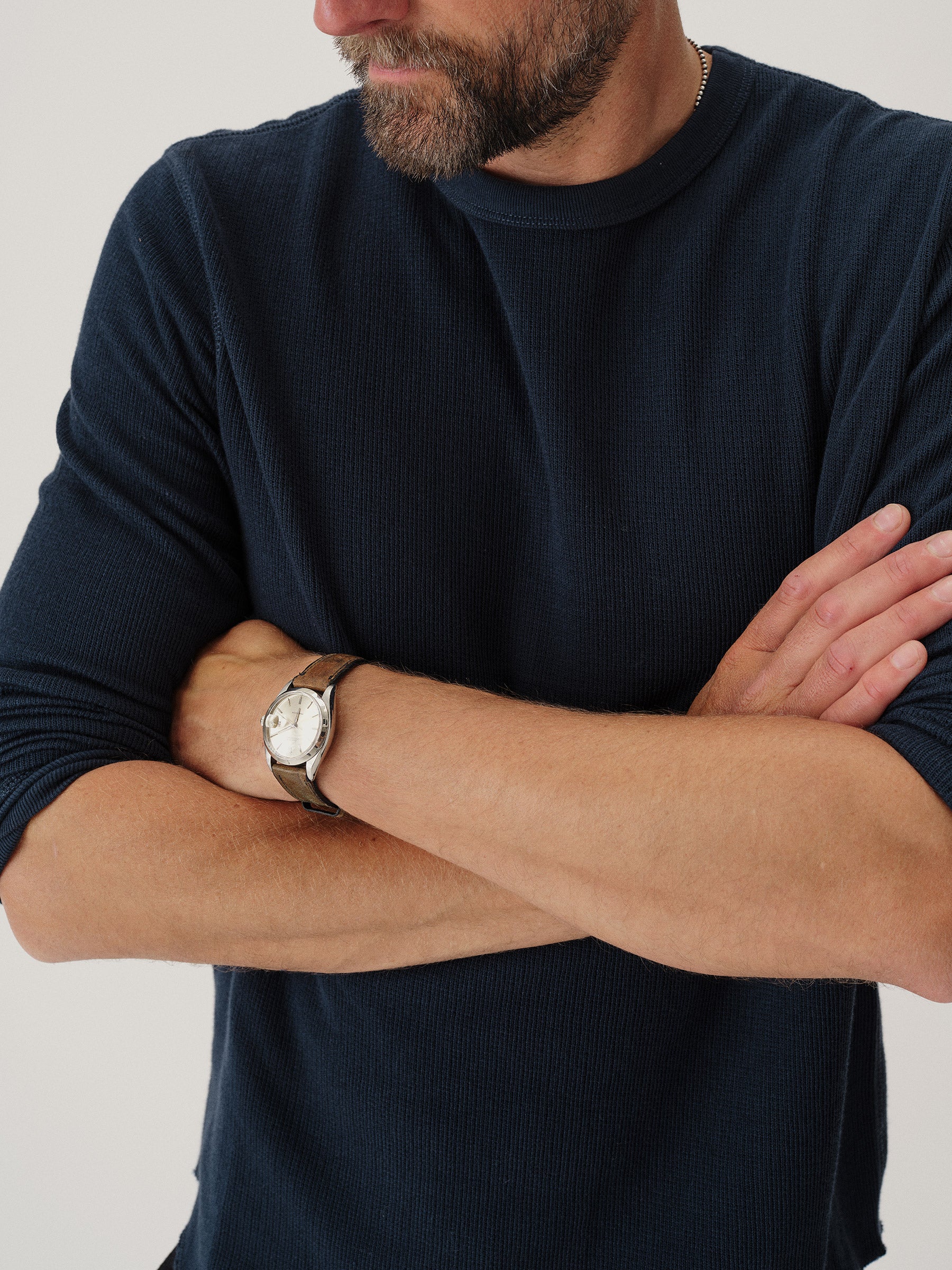 Sky Captain Vintage Thermal Surplus Tee - Image 3