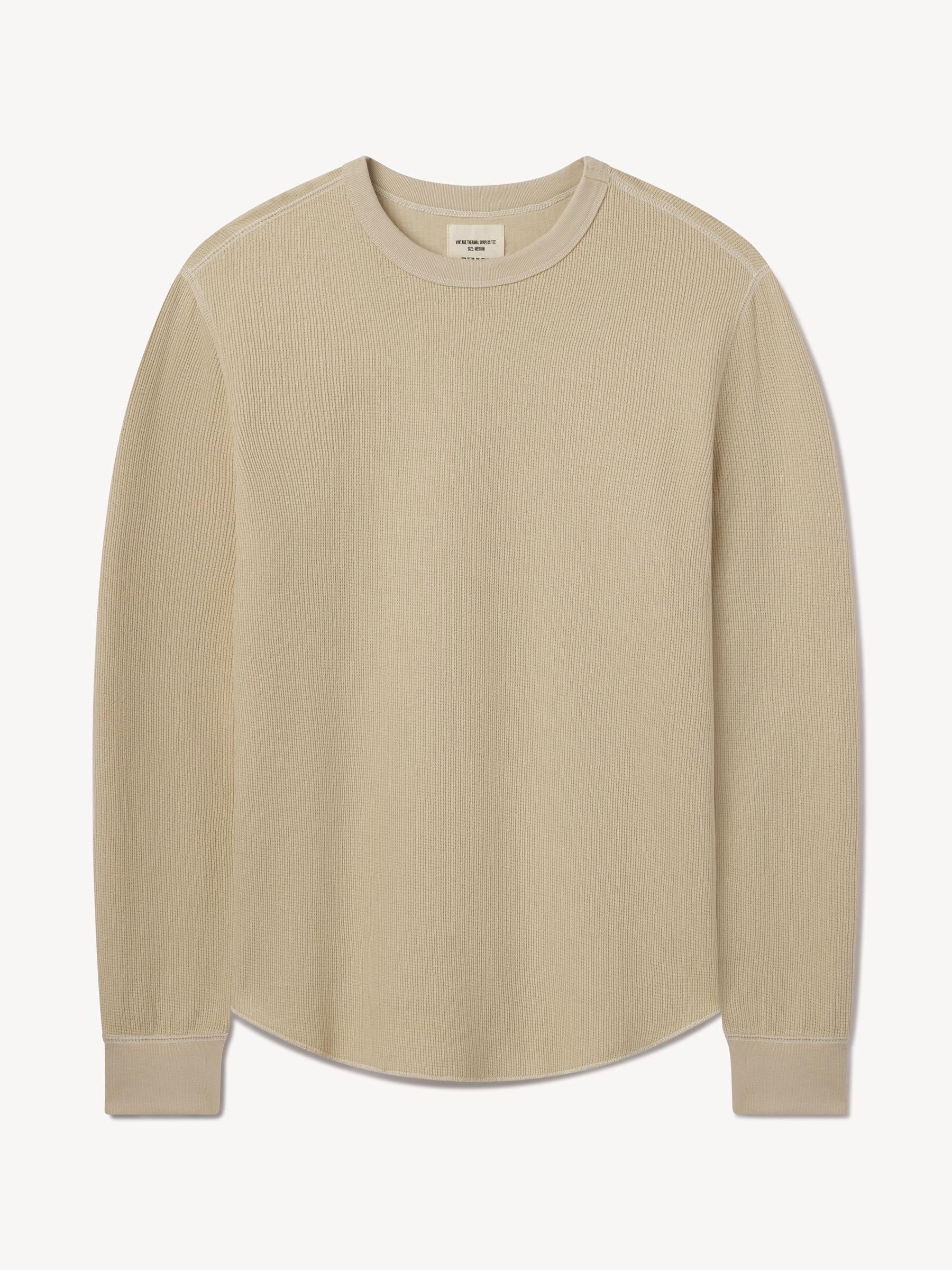 Alternative view of Sand Dune Vintage Thermal Surplus Tee