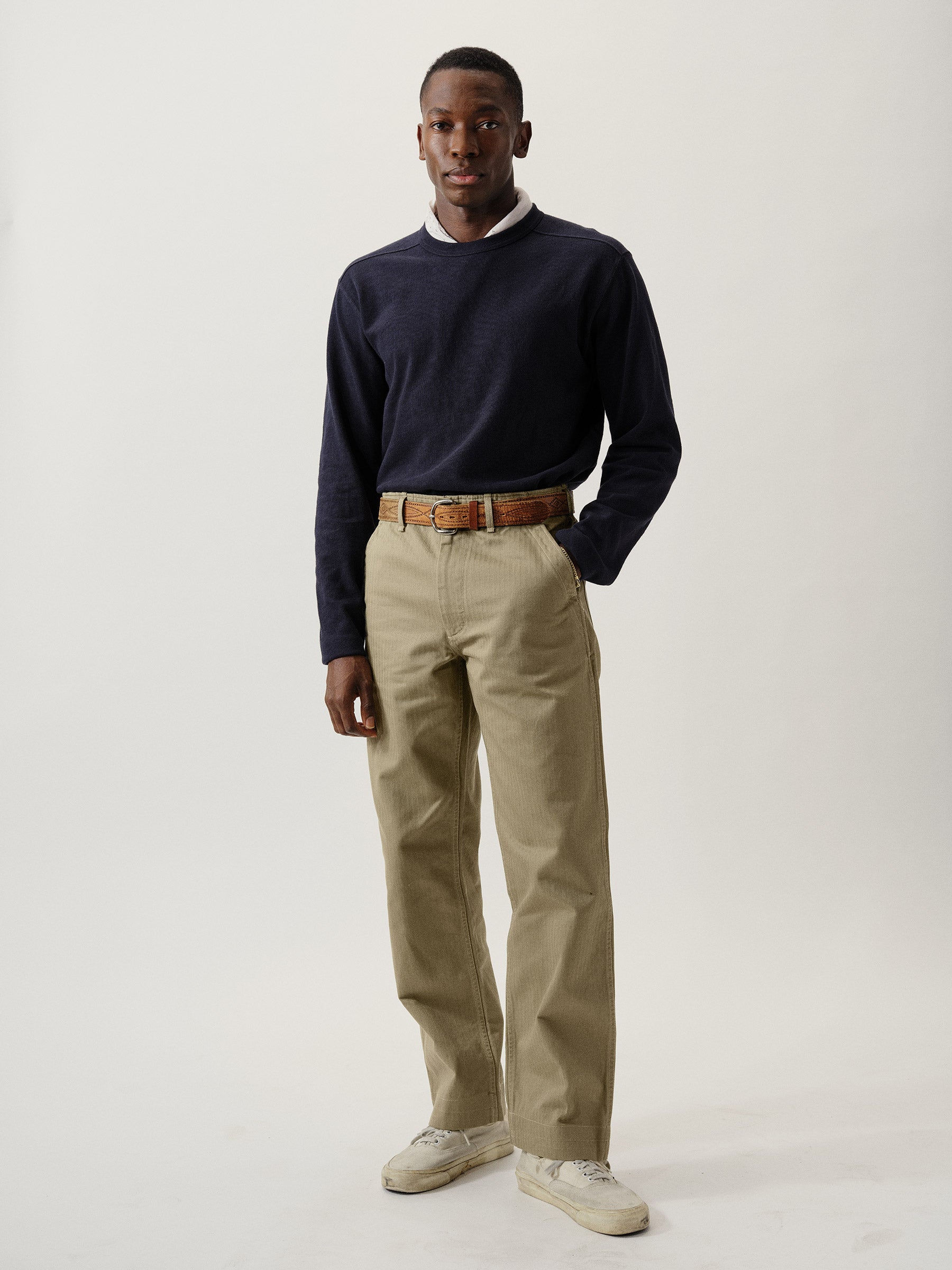 Alternative view of Dress Navy Field-Spec Rugby Crew