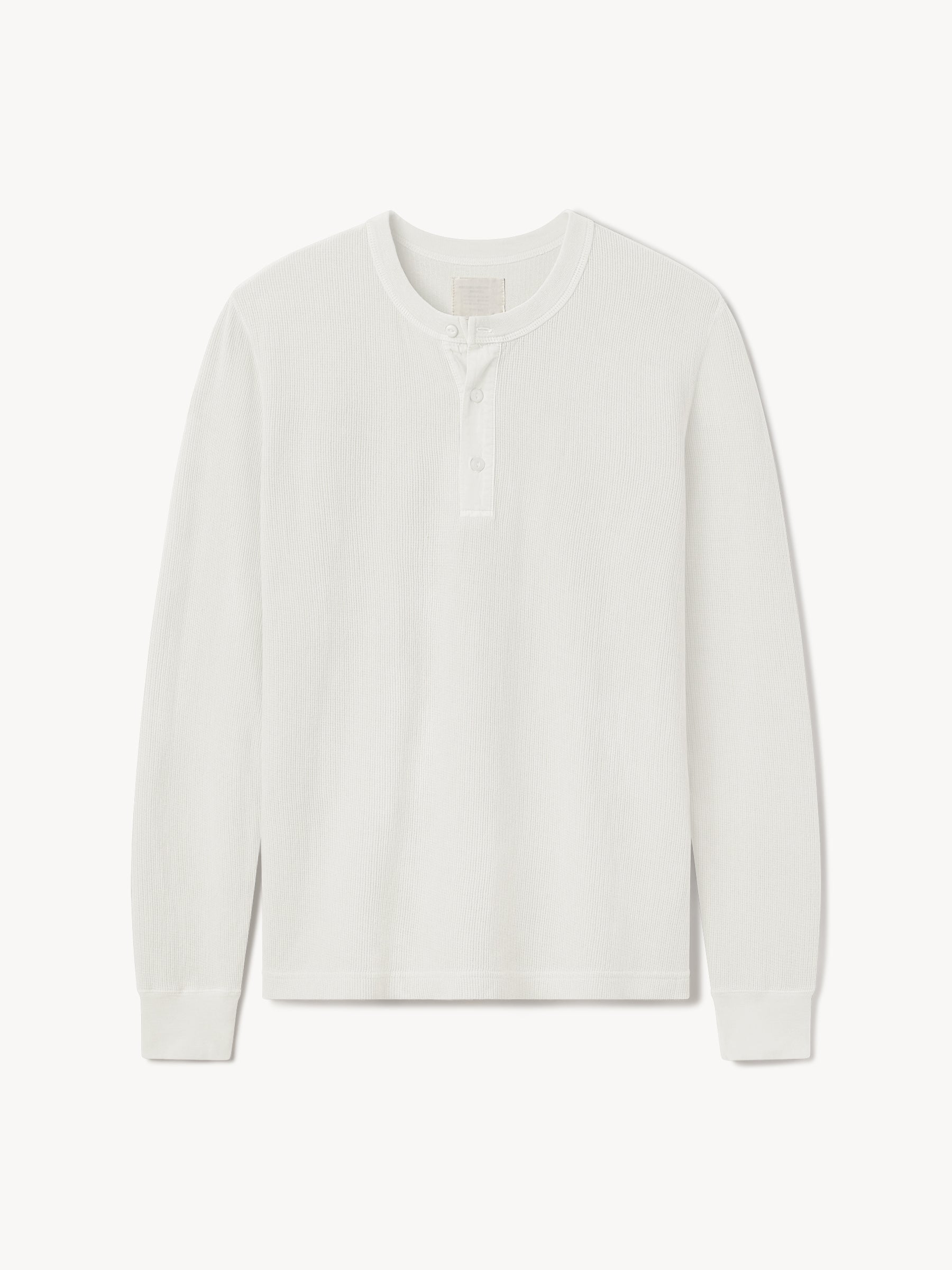 Alternative view of Natural Vintage Thermal Henley