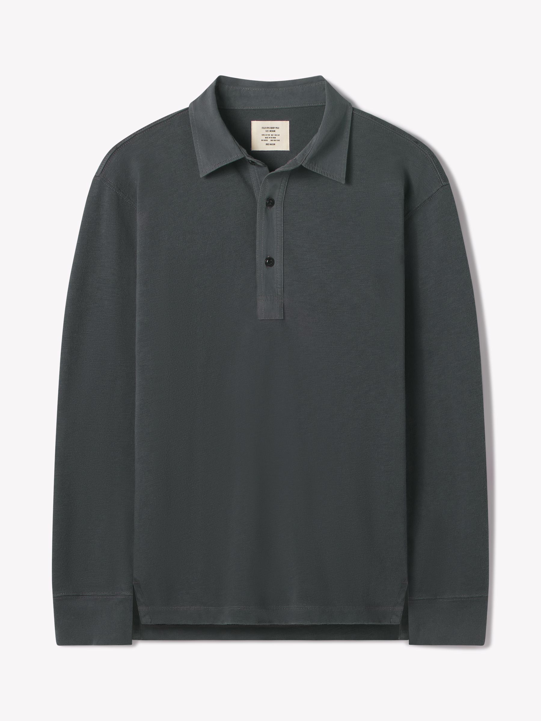 Baldy Blue Field-Spec Rugby Polo