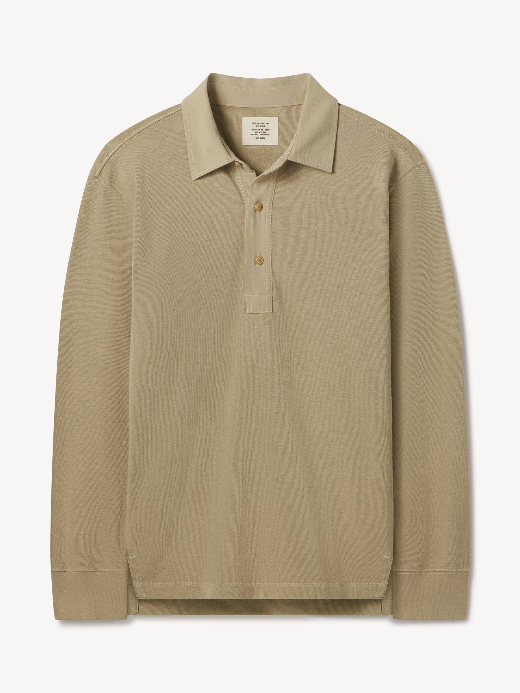 Dried Reed Field-Spec Rugby Polo