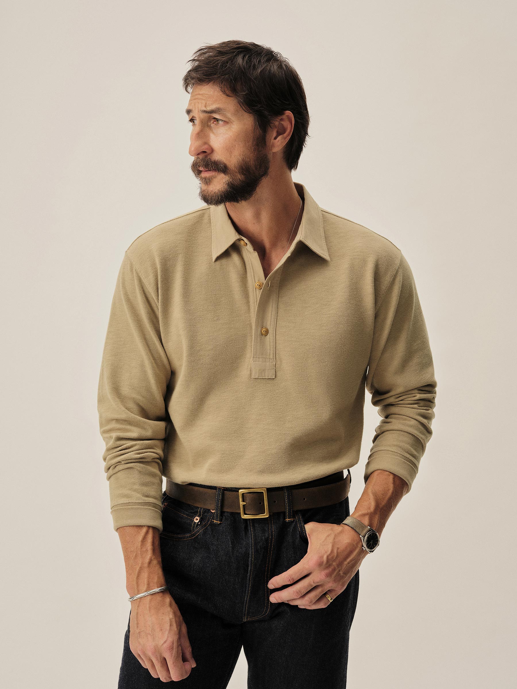 Alternative view of Dried Reed Field-Spec Rugby Polo