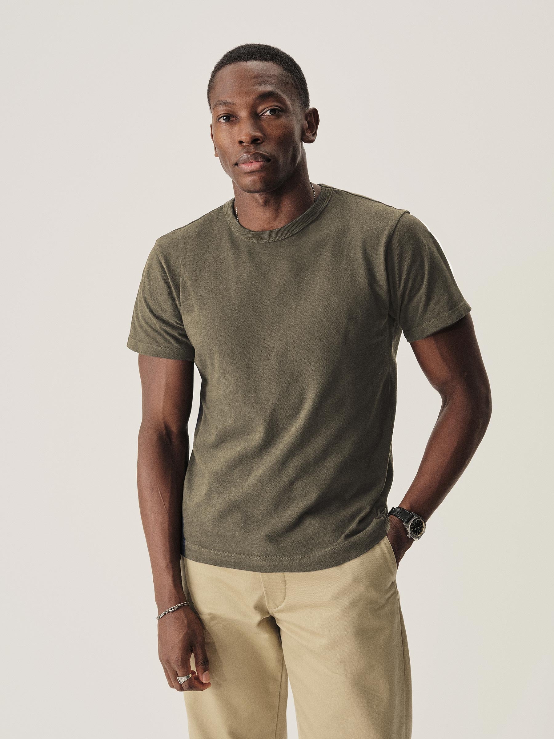 Alternative view of Flight Green Toughknit Classic Tee