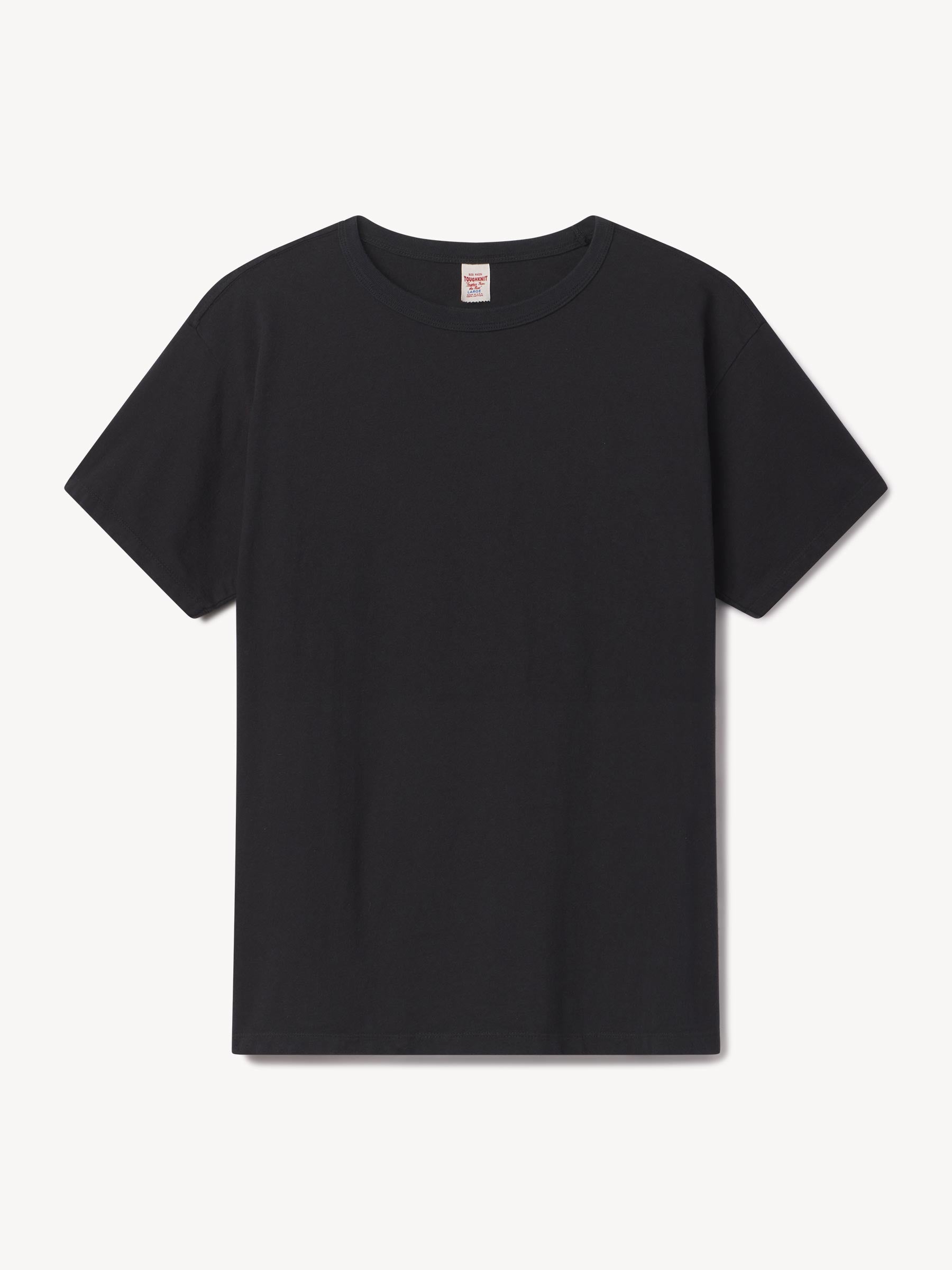 Alternative view of Black Toughknit Tubular Tee 2-Pack