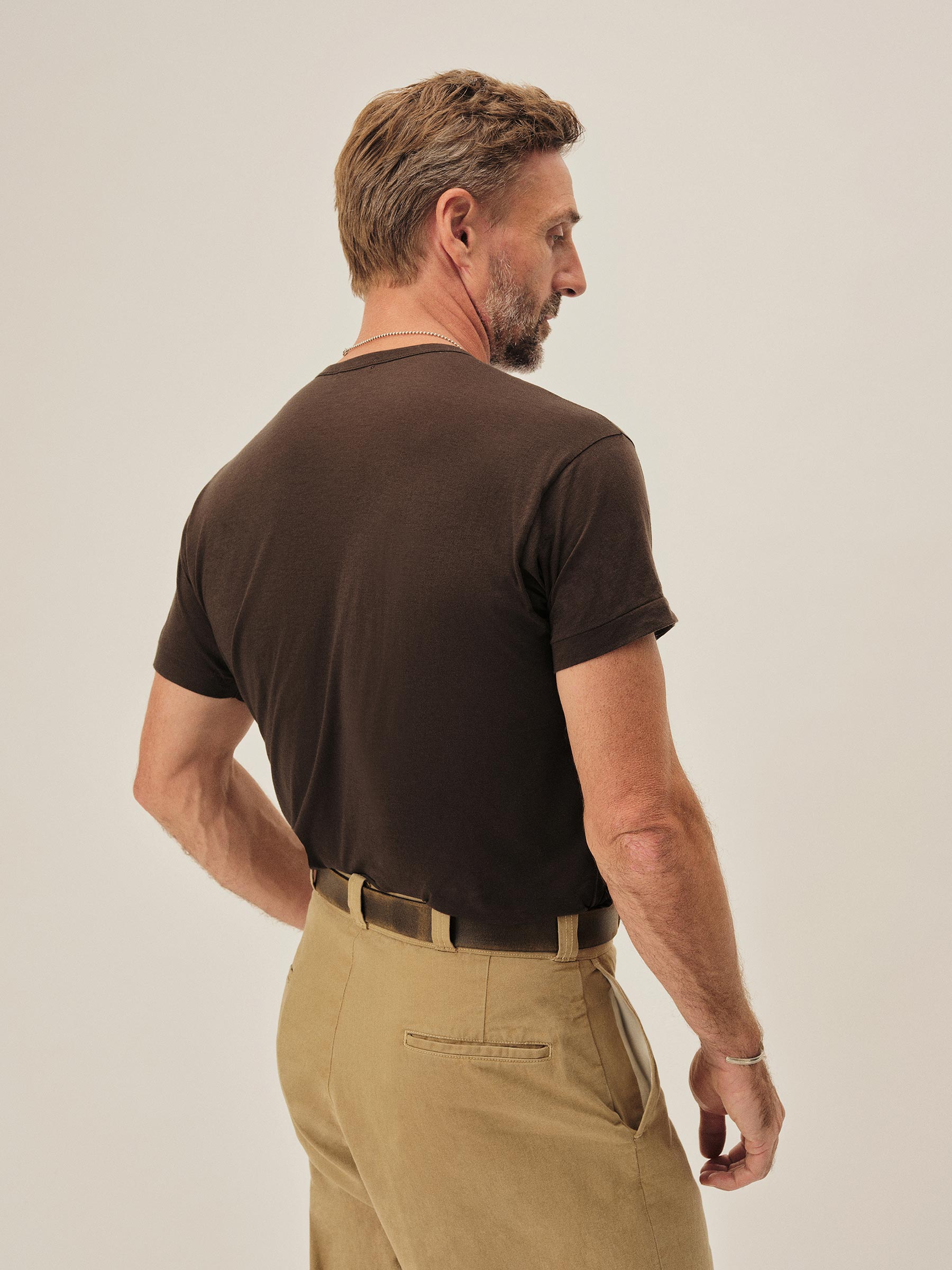 Alternative view of Arabica Japanese Cool Cashmere Knit Tee