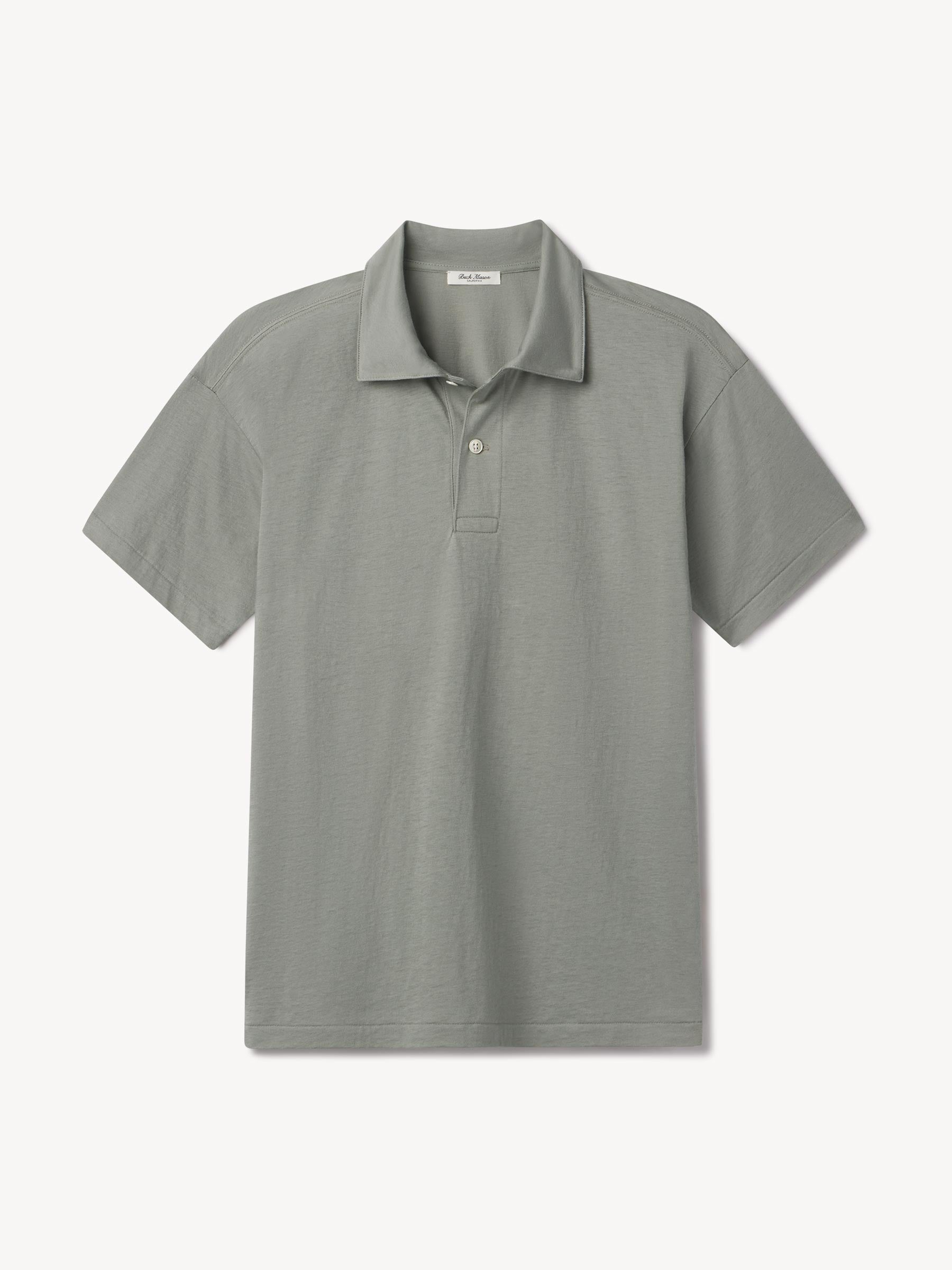 Seagrass Japanese Cool Cashmere Knit Polo
