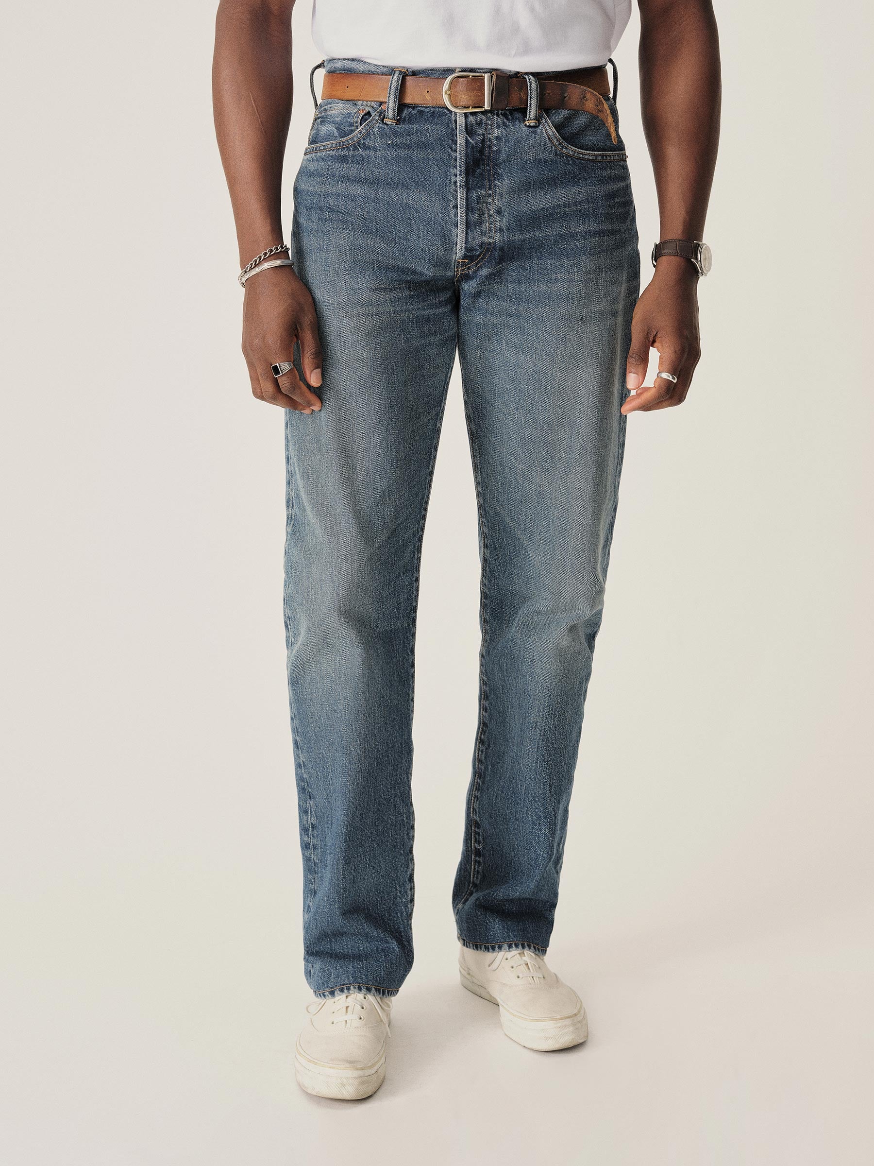 Alternative view of M049 Japanese Denim Ford Standard Jean