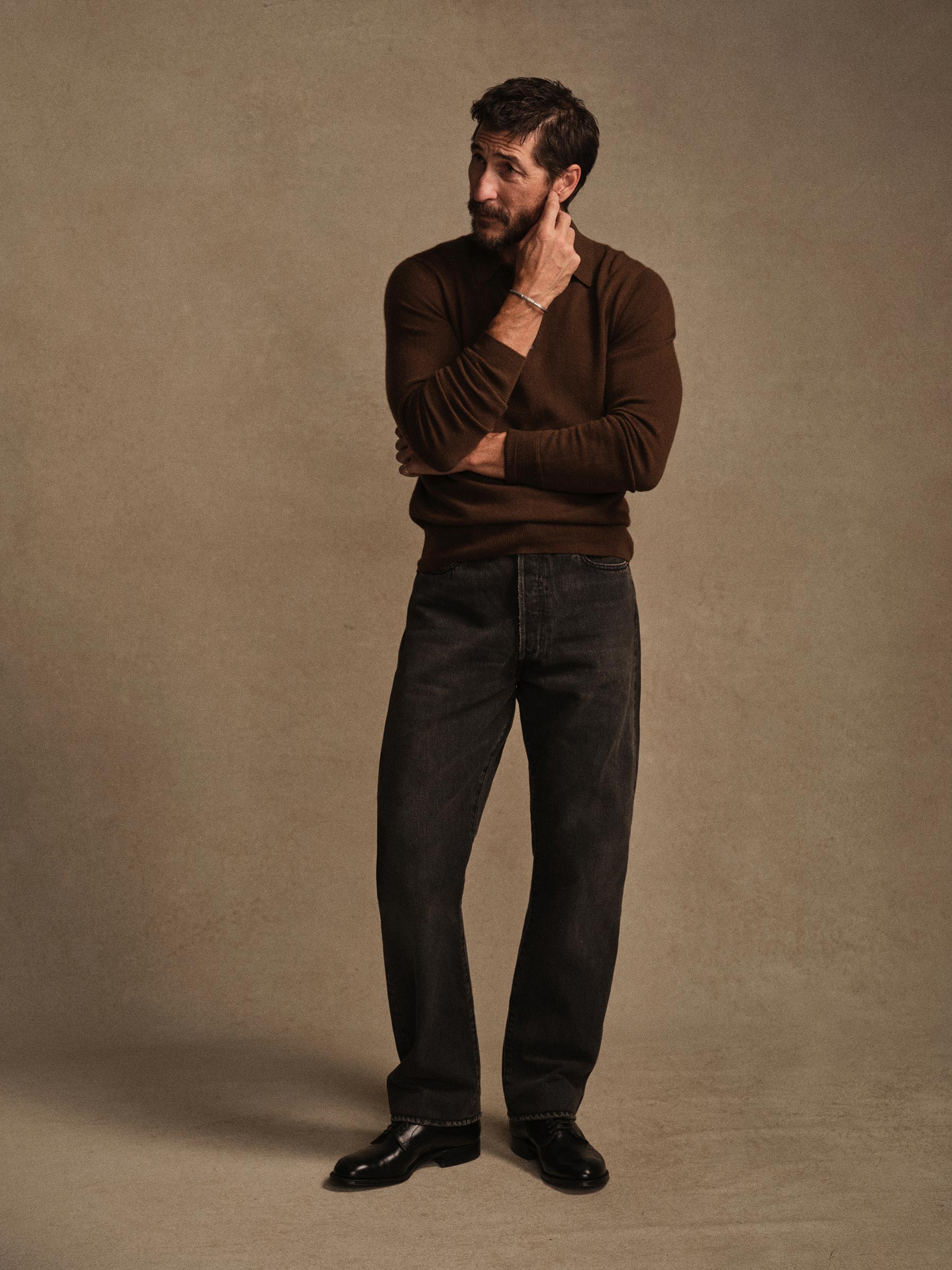 B010 Japanese Denim Full Saddle Jean