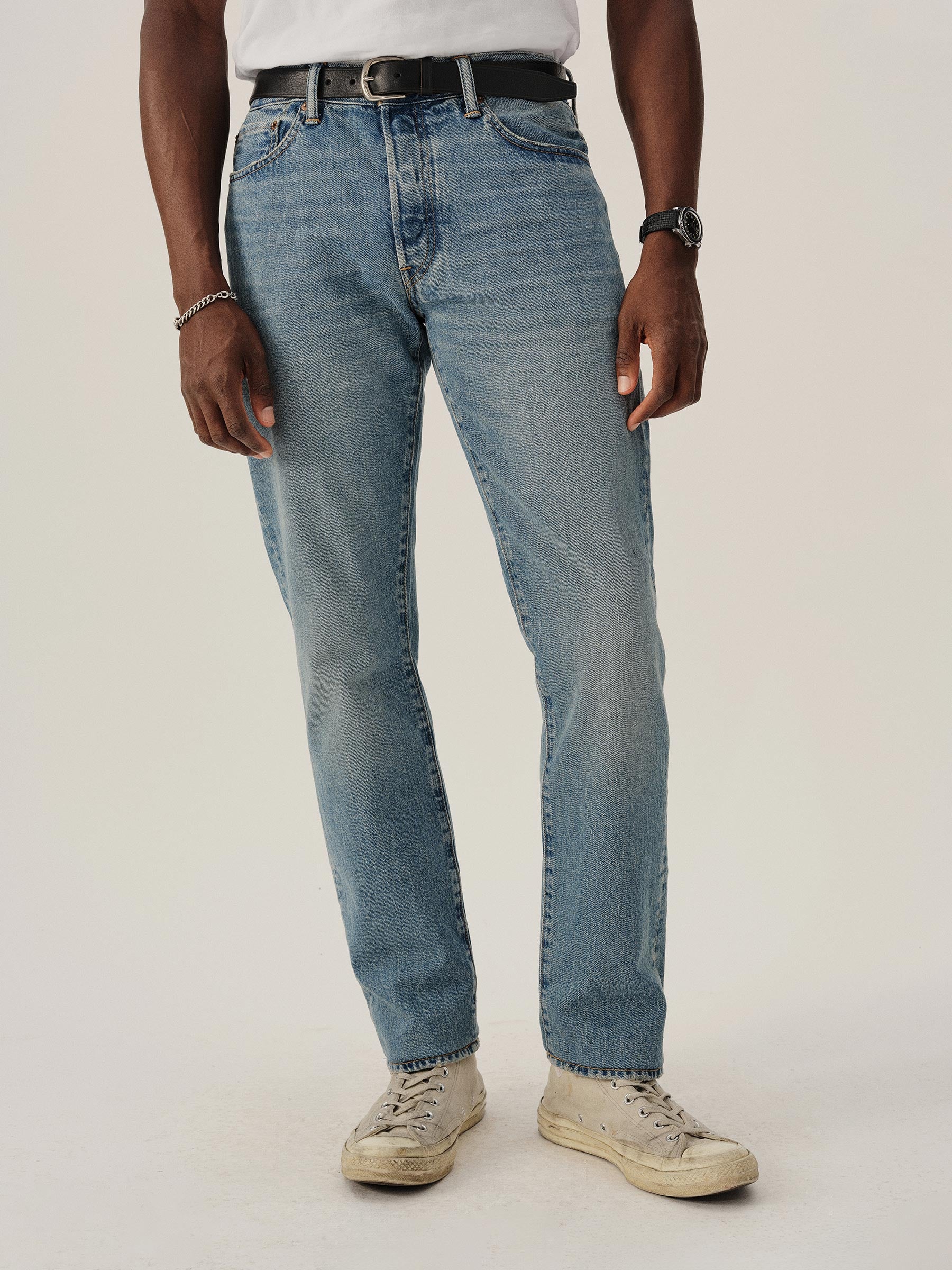 Alternative view of L033 Japanese Denim Maverick Slim Jean