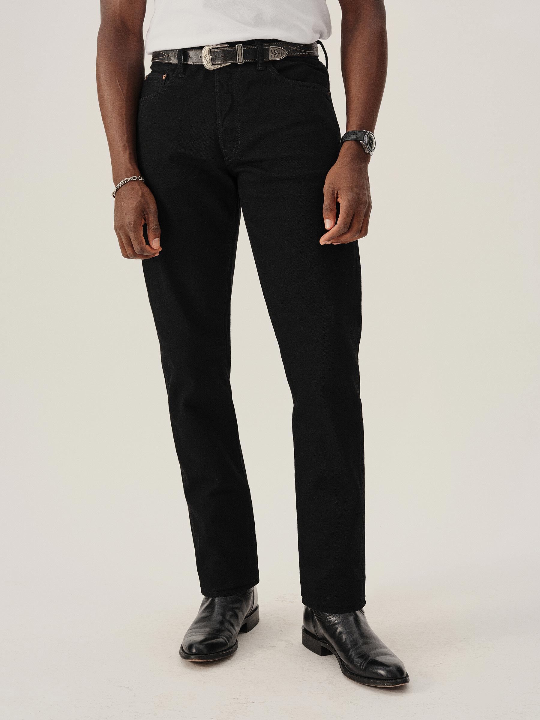 Alternative view of B007 Japanese Denim Maverick Slim Jean