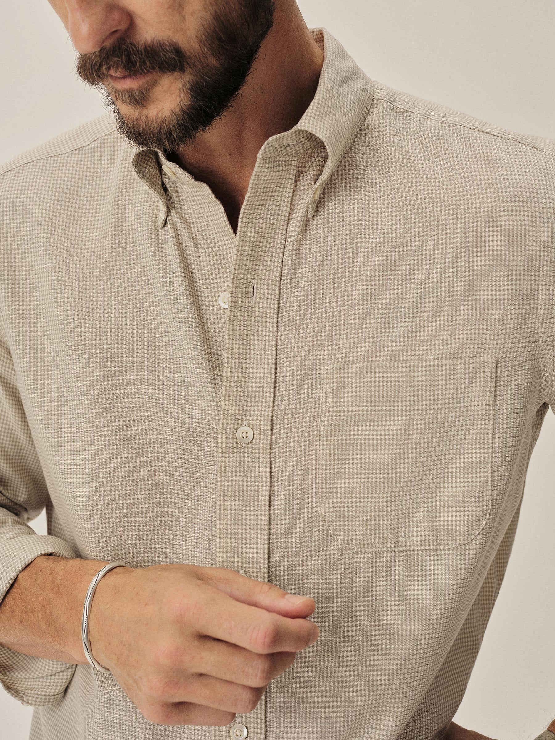 Mini Gingham California Oxford BD Shirt