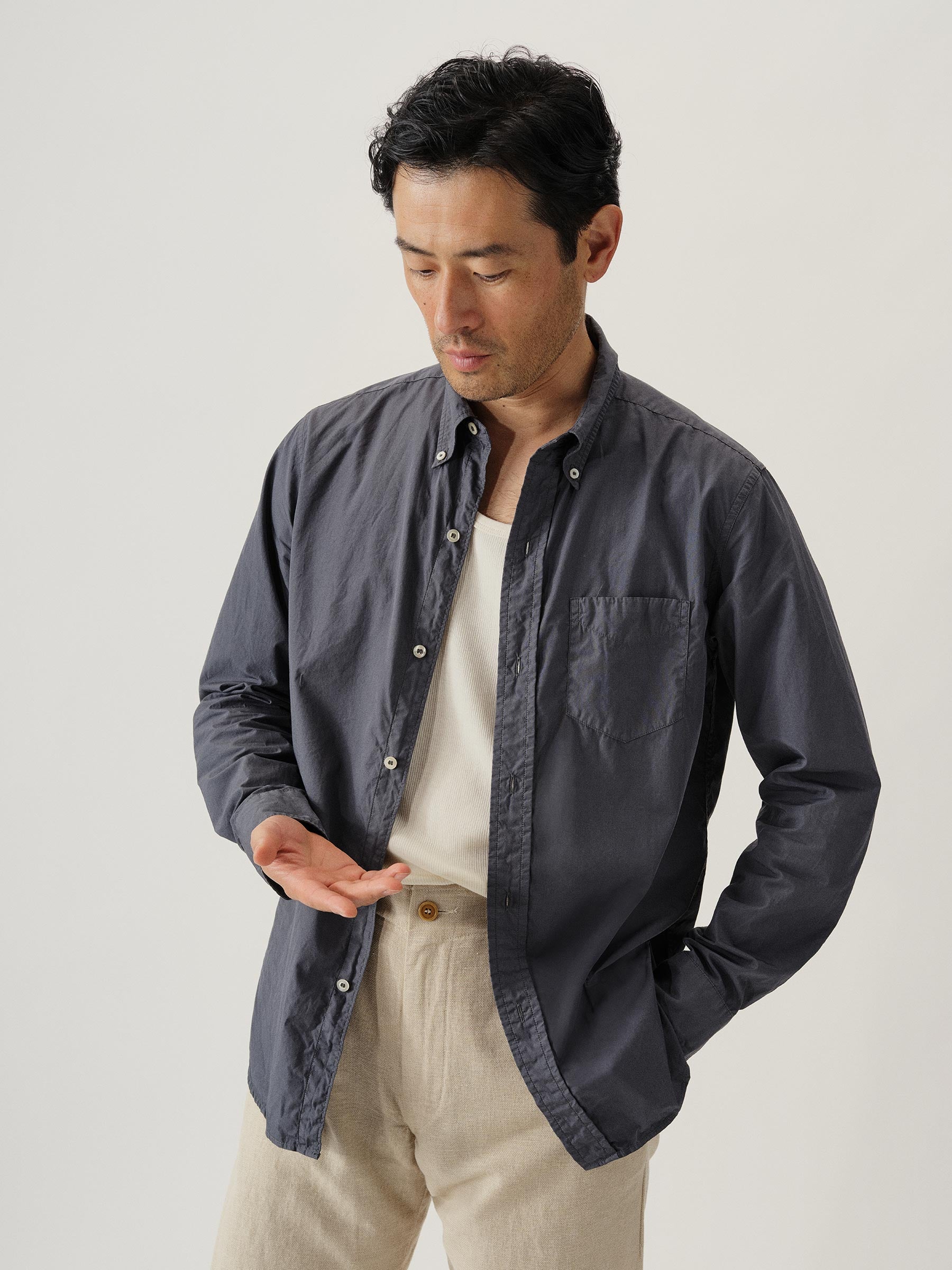Alternative view of Anchor Skyline Poplin One Pocket BD Shirt