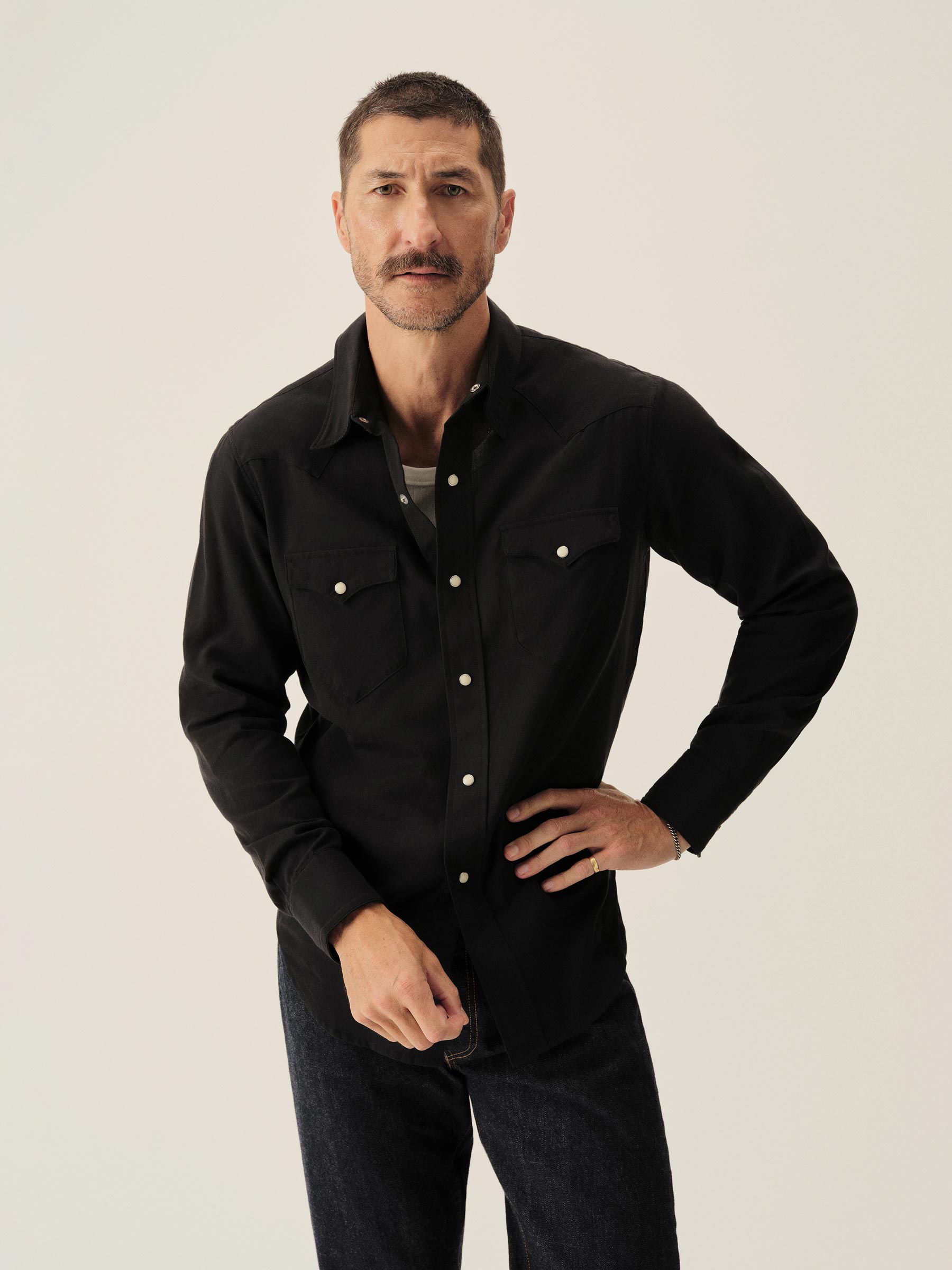 Alternative view of Black Palomino Western Shirt