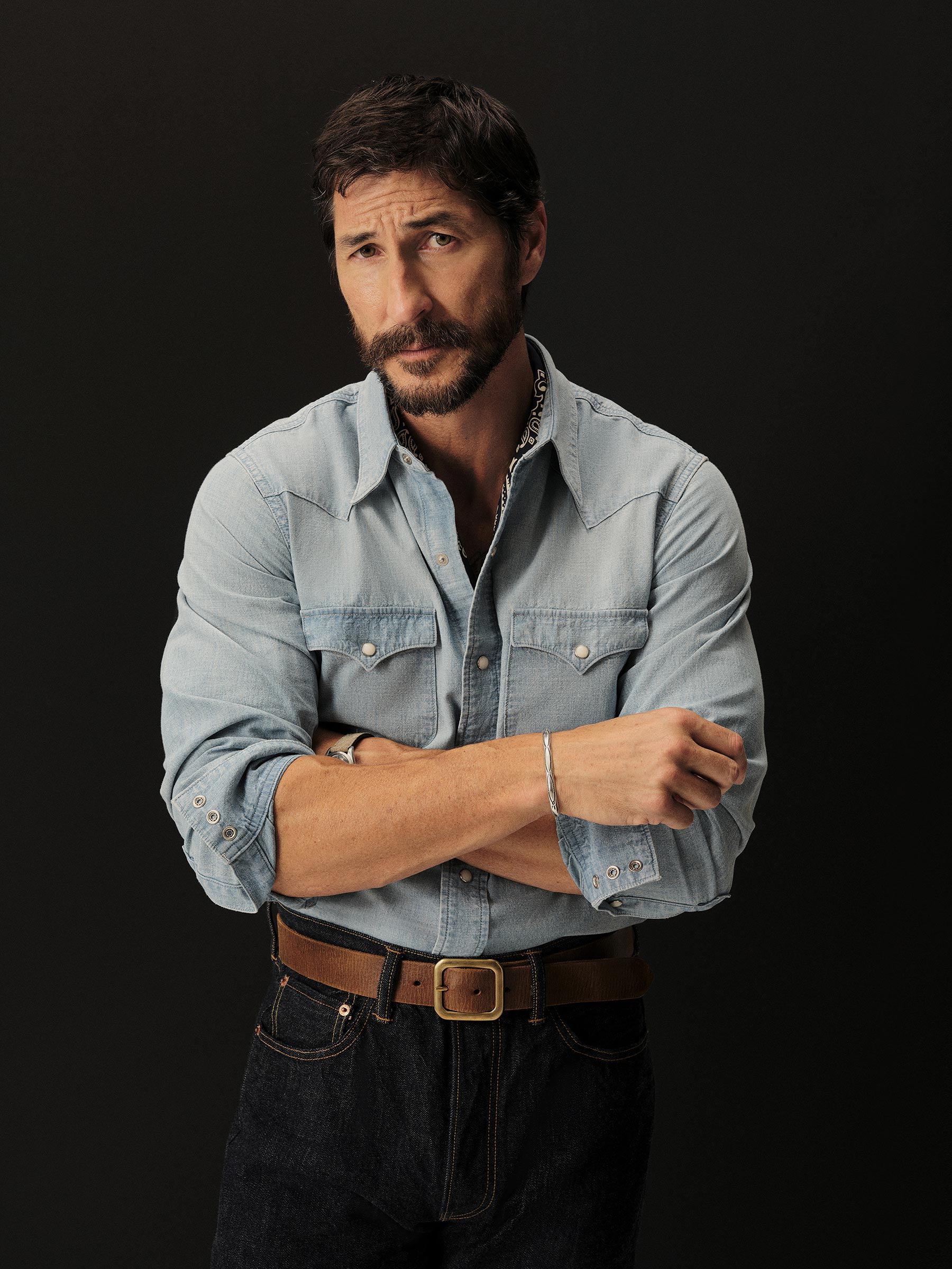 L030 Japanese Chambray Western Shirt