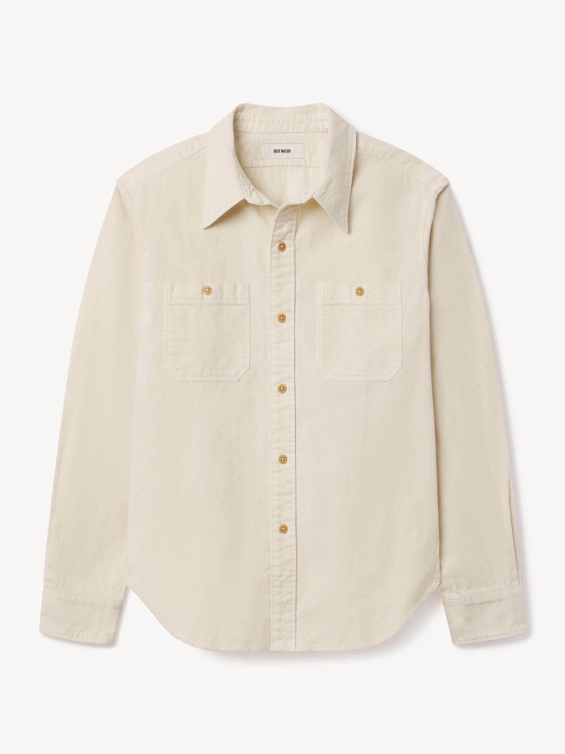 Dried Wheat Craftsman Corduroy Station Workshirt