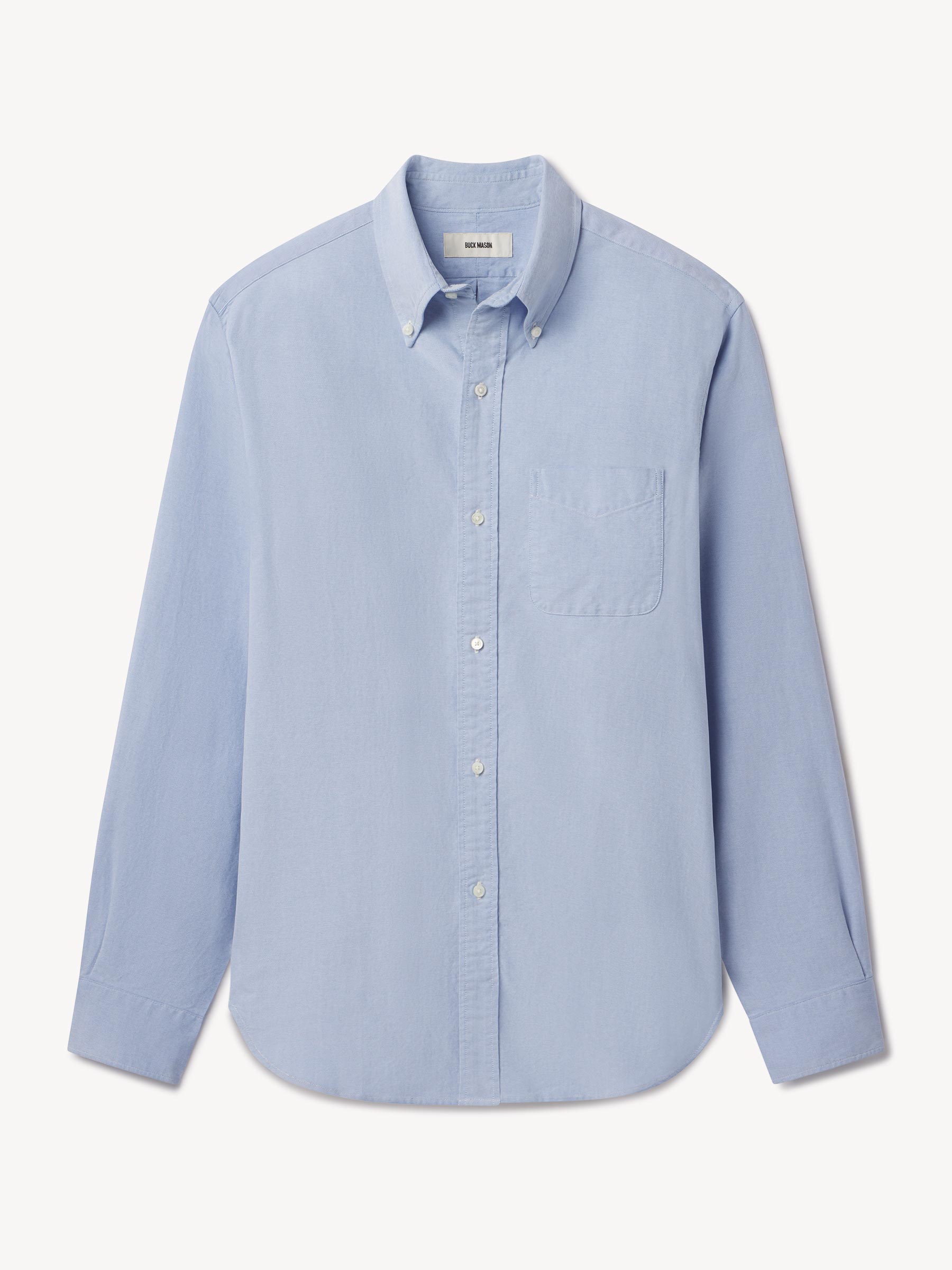 French Blue End on End Big Oxford