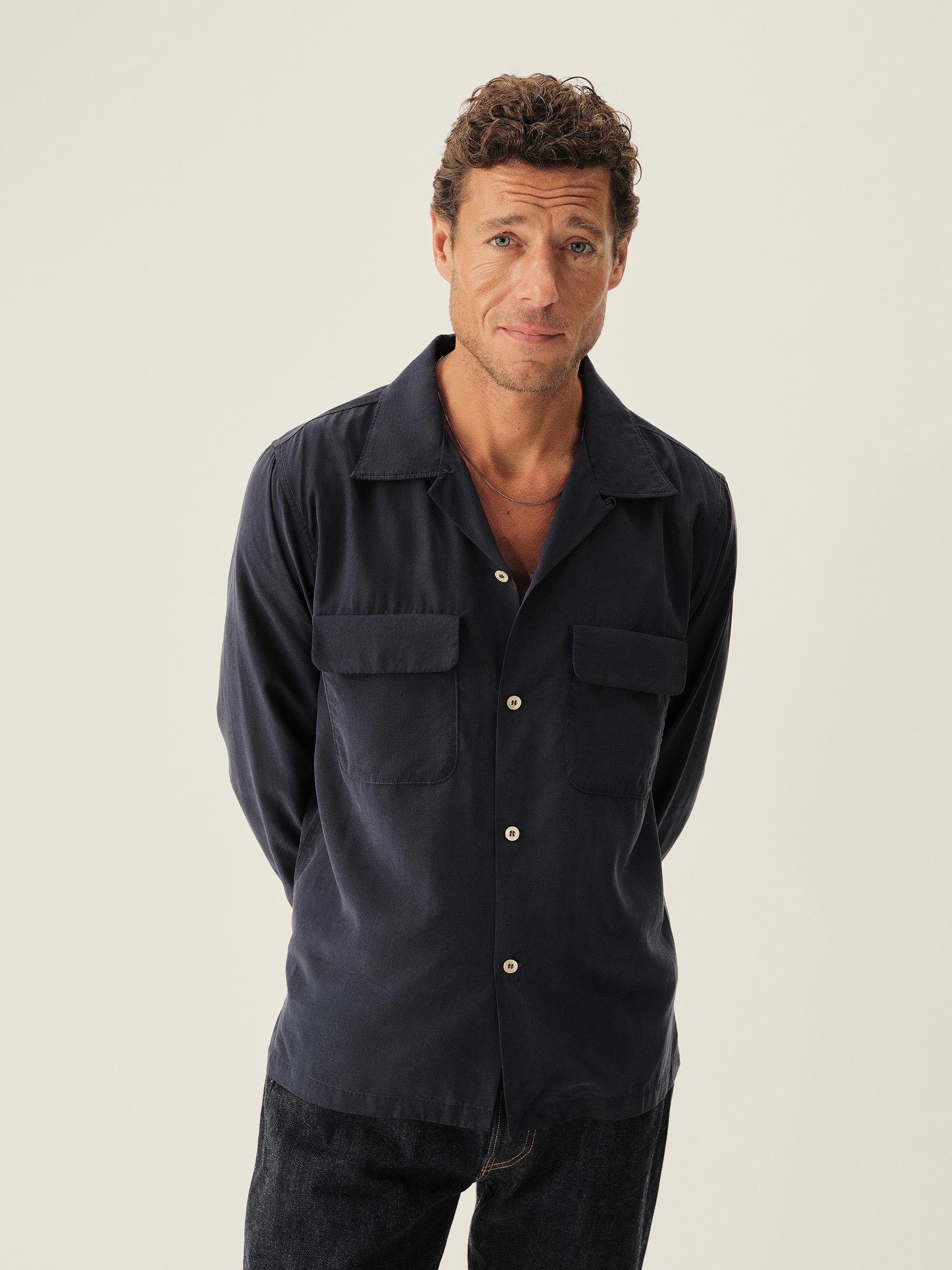 Alternative view of Dark Navy Casita Camp Shirt