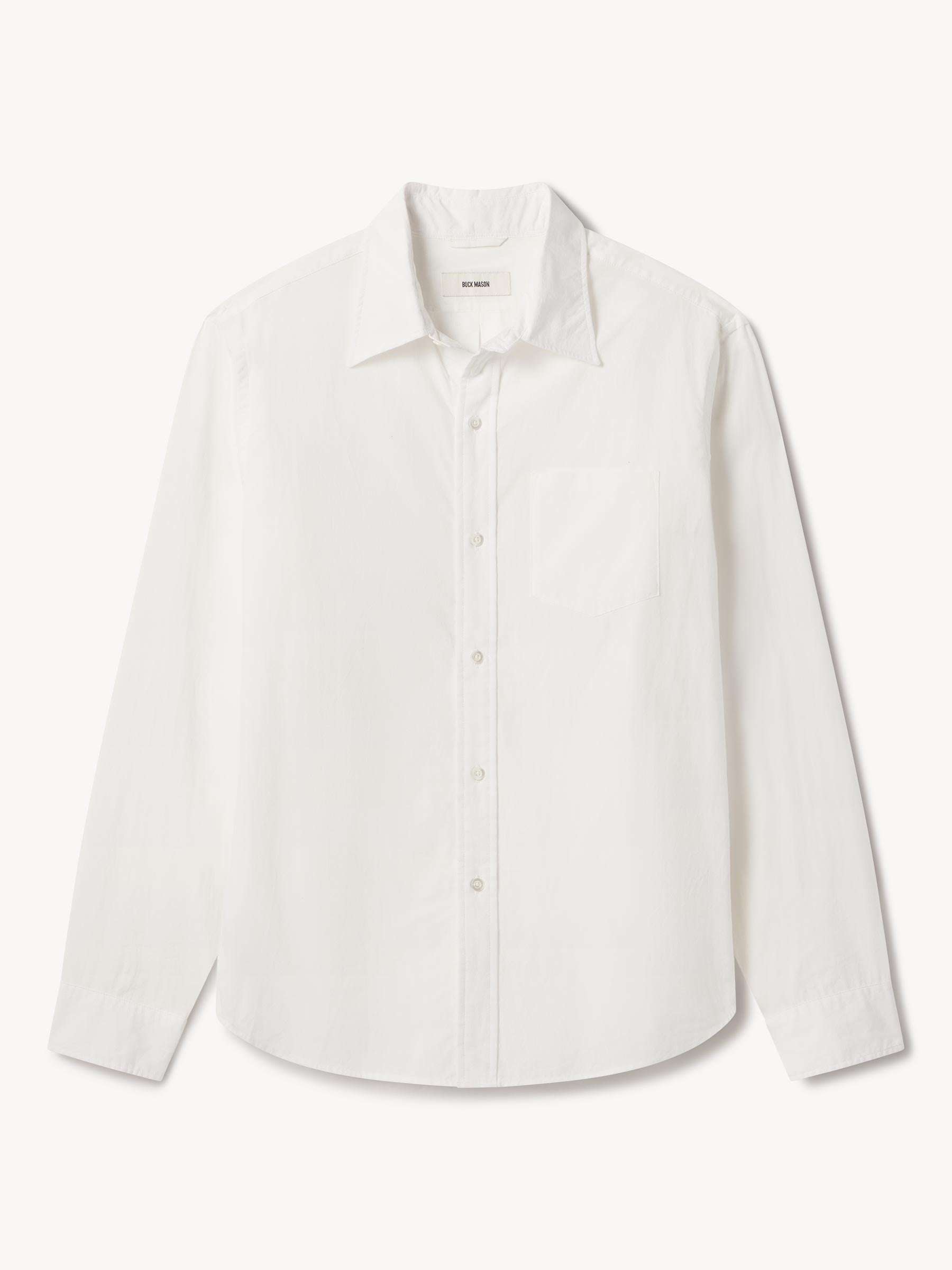White Wornwell One Pocket Shirt