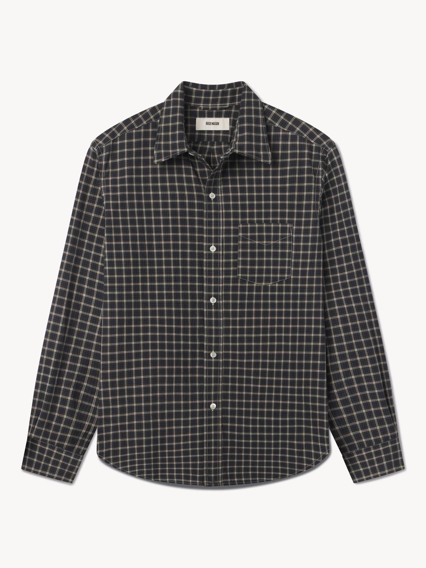 Alternative view of Felton Plaid Wornwell One Pocket Shirt