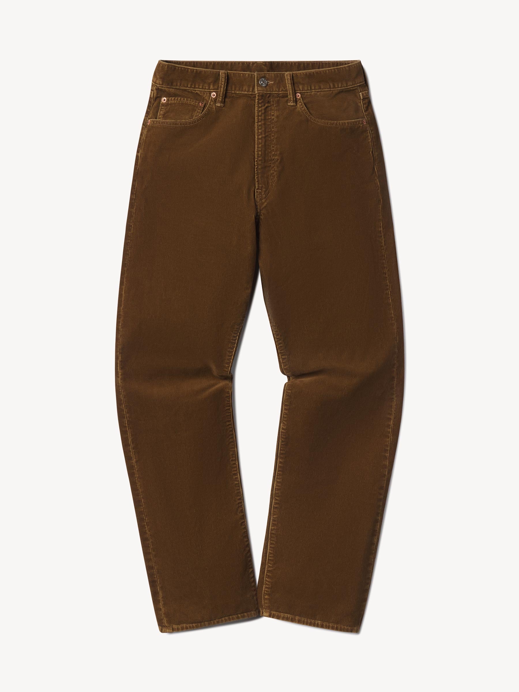 Alternative view of Chocolate Craftsman Corduroy Ford Standard Jean