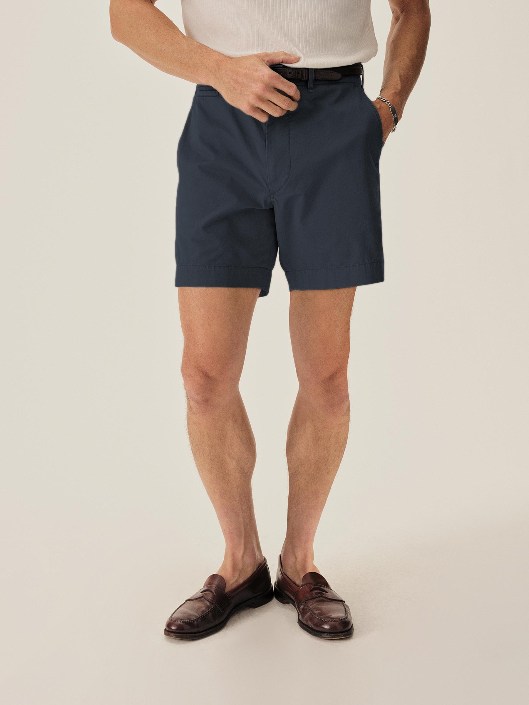 Alternative view of Washed Navy Tropic Twill Carry-On Short