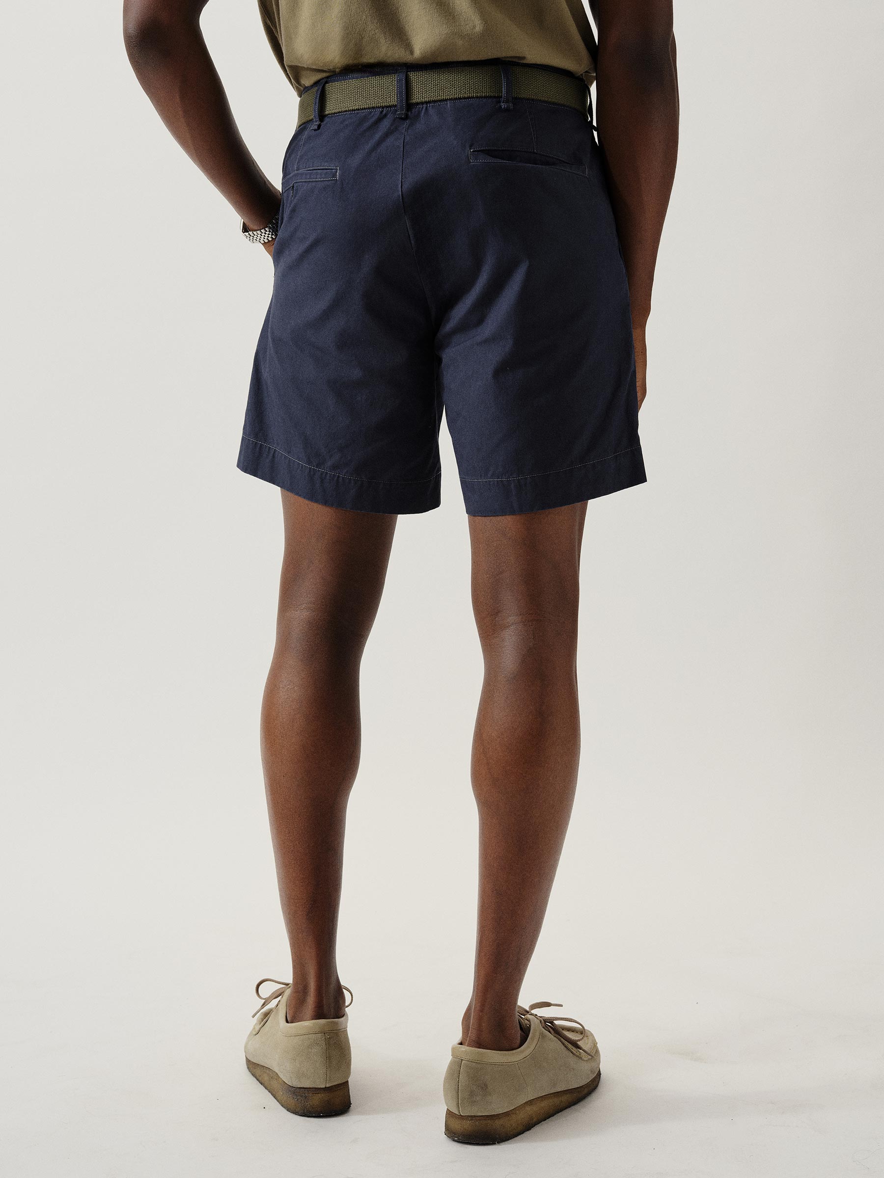 Dress Navy Venice Wash Parachute Poplin Carry-On 6.5" Short - Image 4