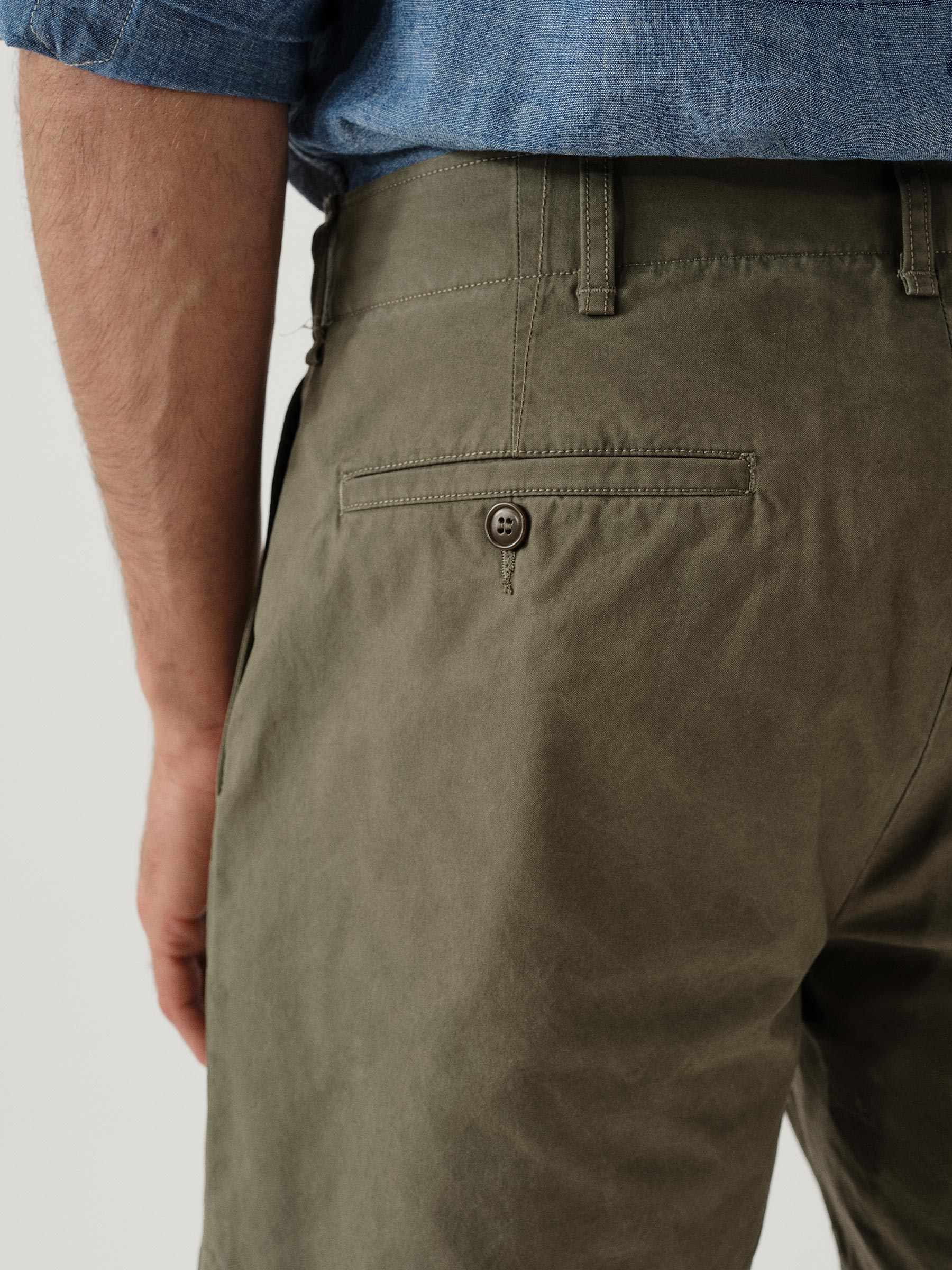 Tanker Green Venice Wash Parachute Poplin Carry-On 6.5" Short - Image 5