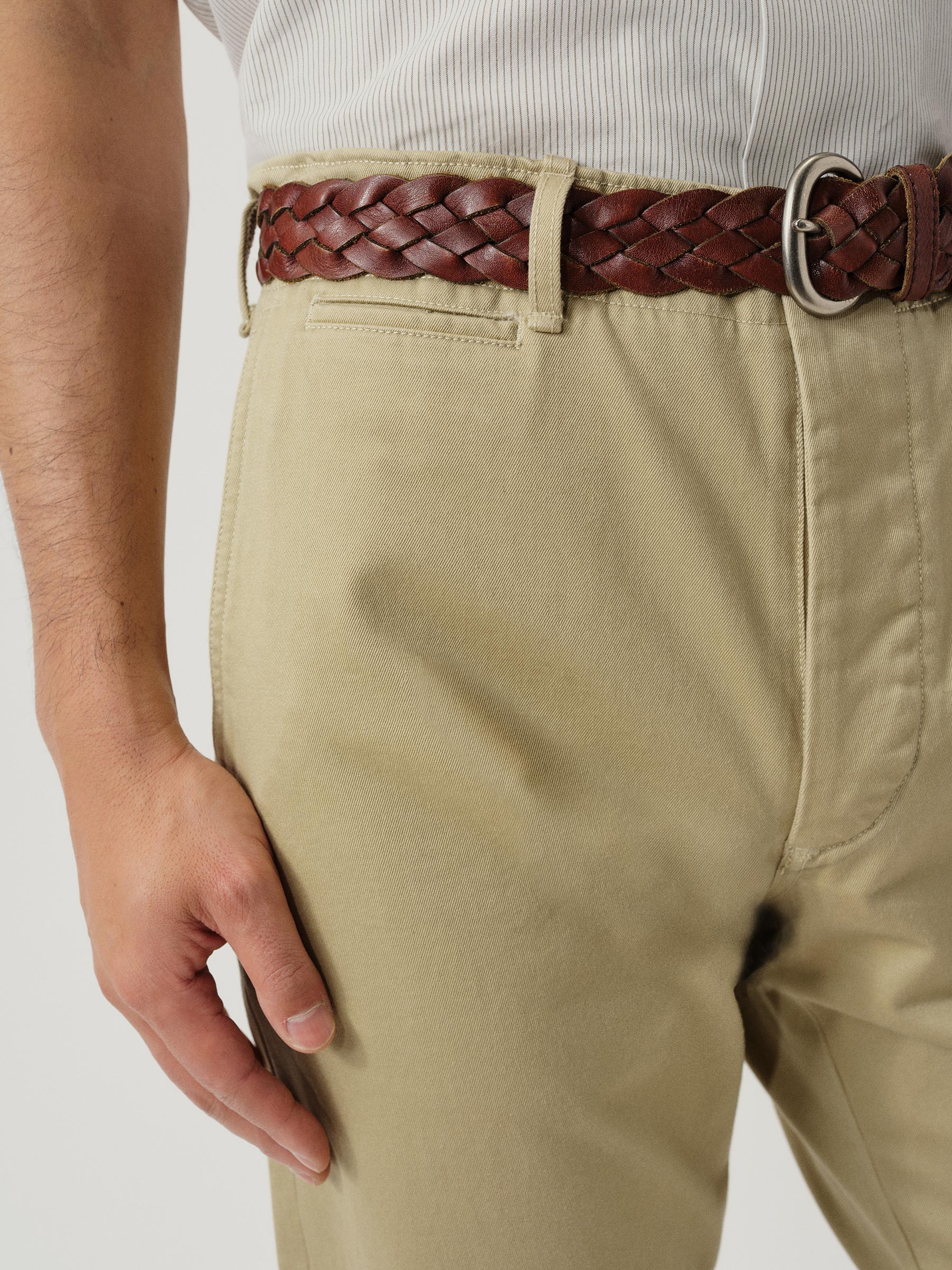 Uniform Khaki Paperback Twill Maverick Slim Chino