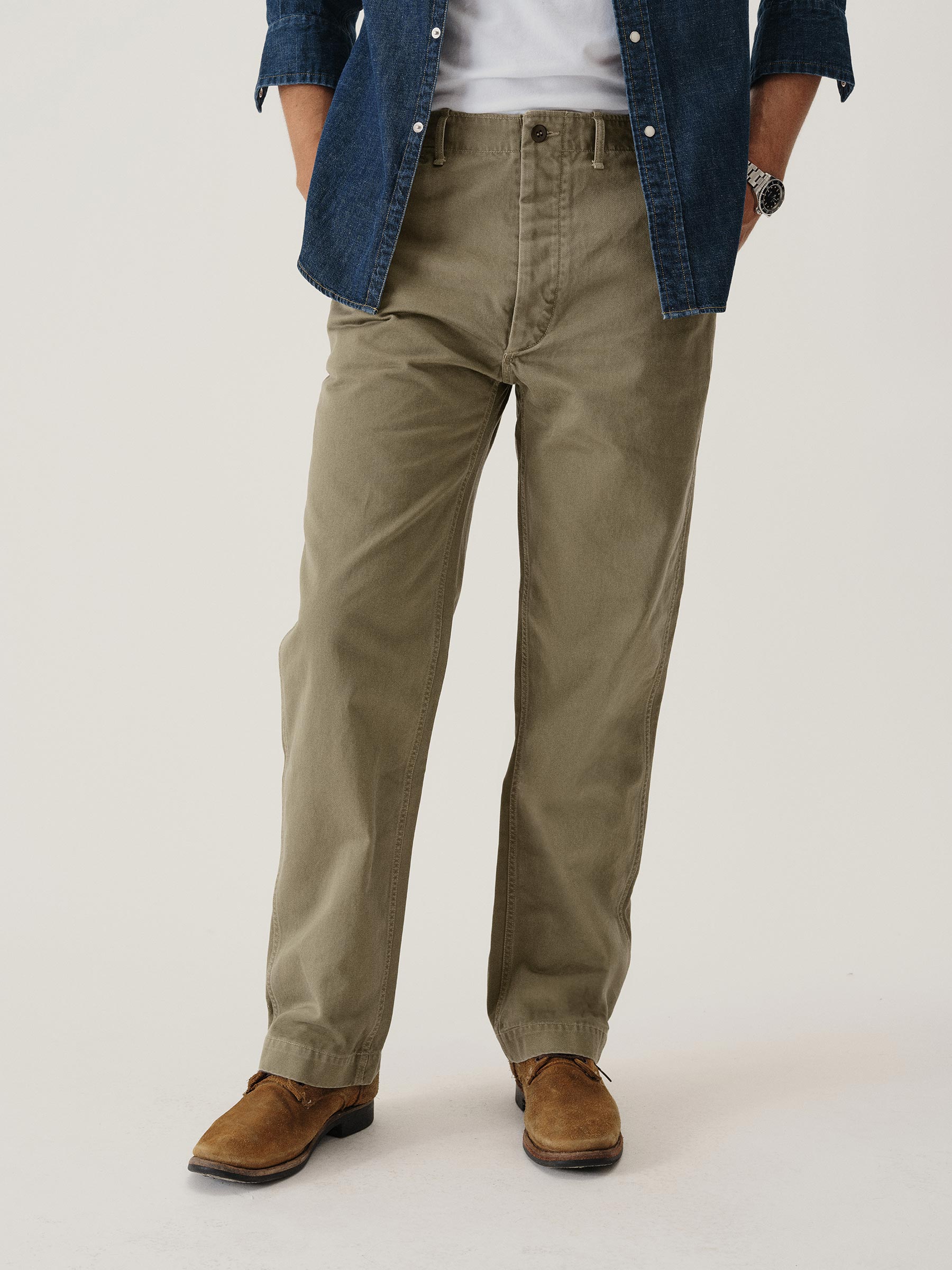 Alternative view of Fatigue Paperback Twill Full Saddle Chino