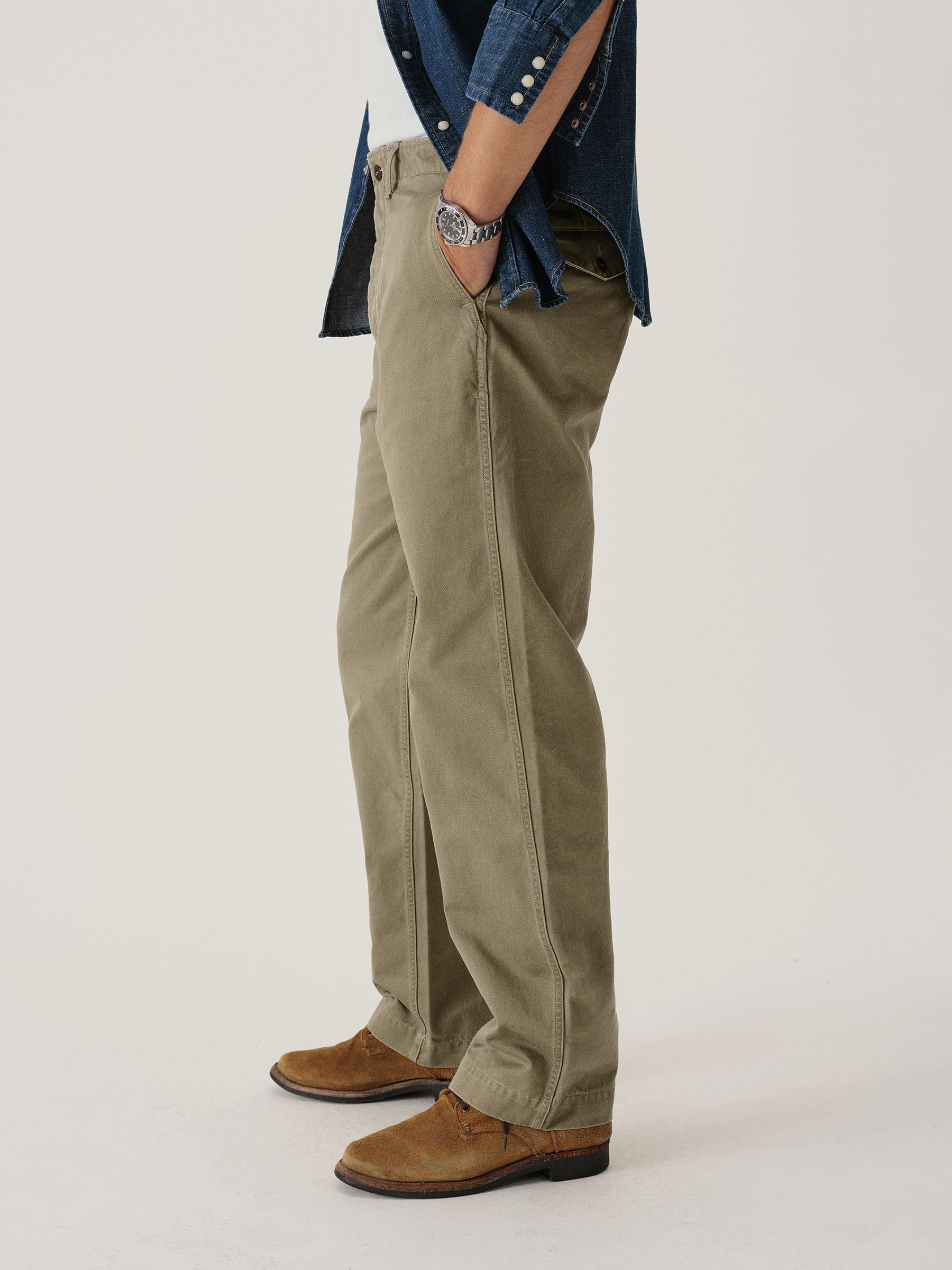 Fatigue Paperback Twill Full Saddle Chino - Image 3