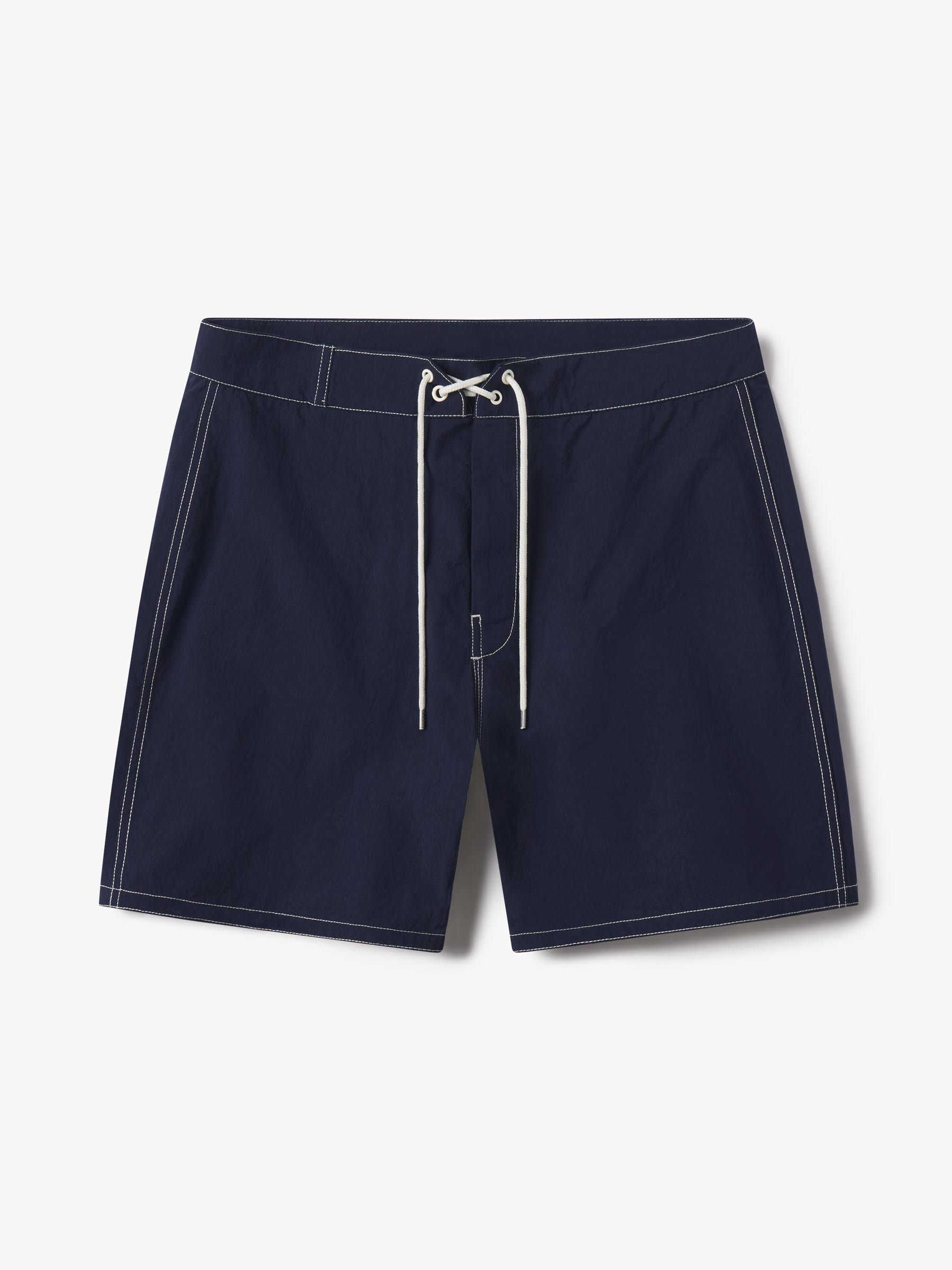 Navy Japanese Oxford Board Short