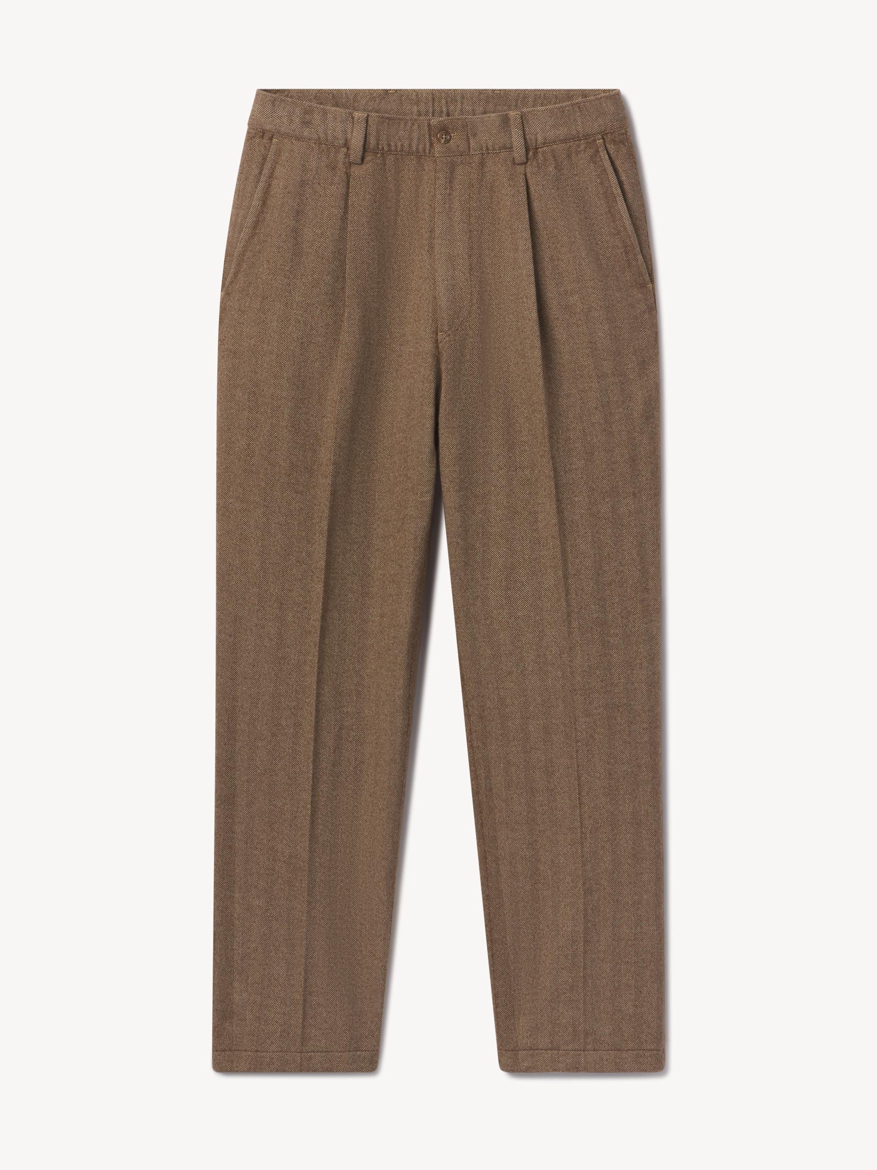 Alternative view of Brown / Natural Cloudloom Cotton Wool Romeo Pant