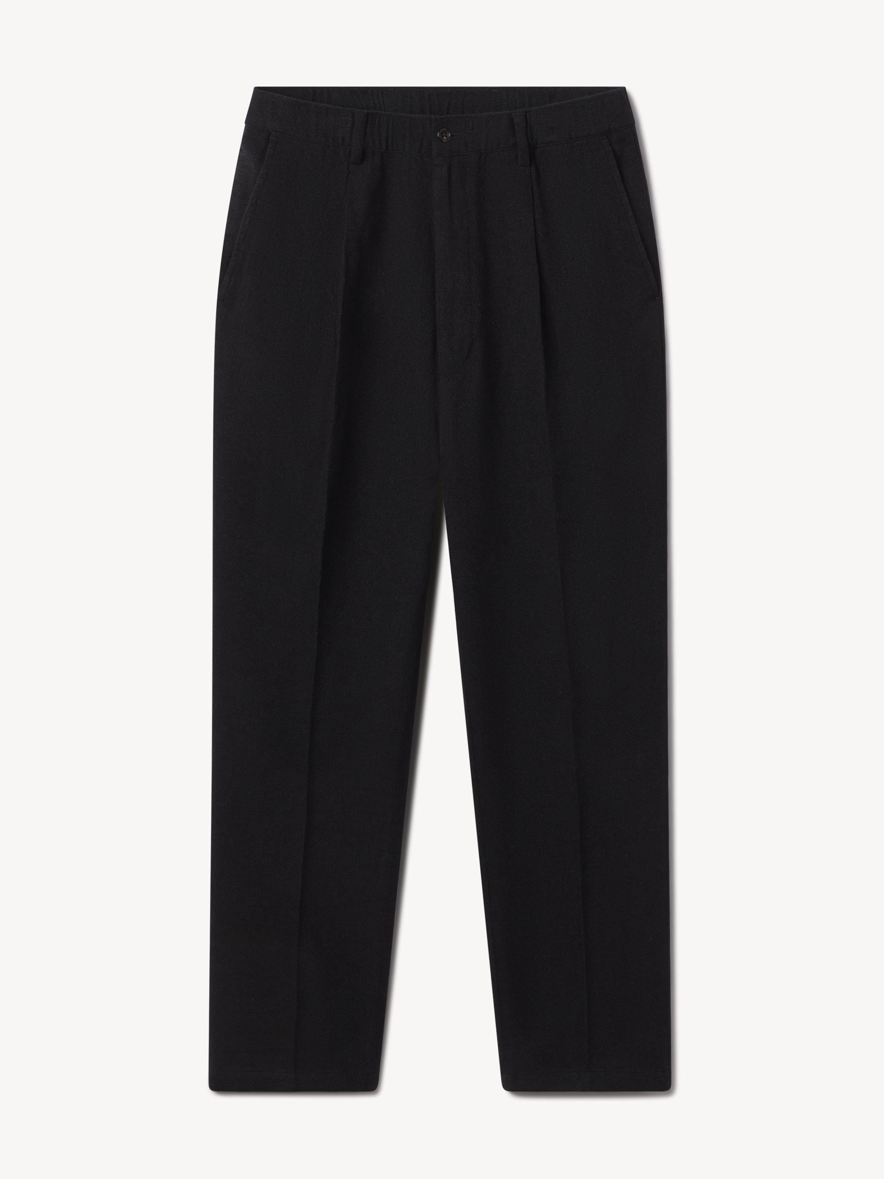 Charcoal Cloudloom Cotton Wool Romeo Pant