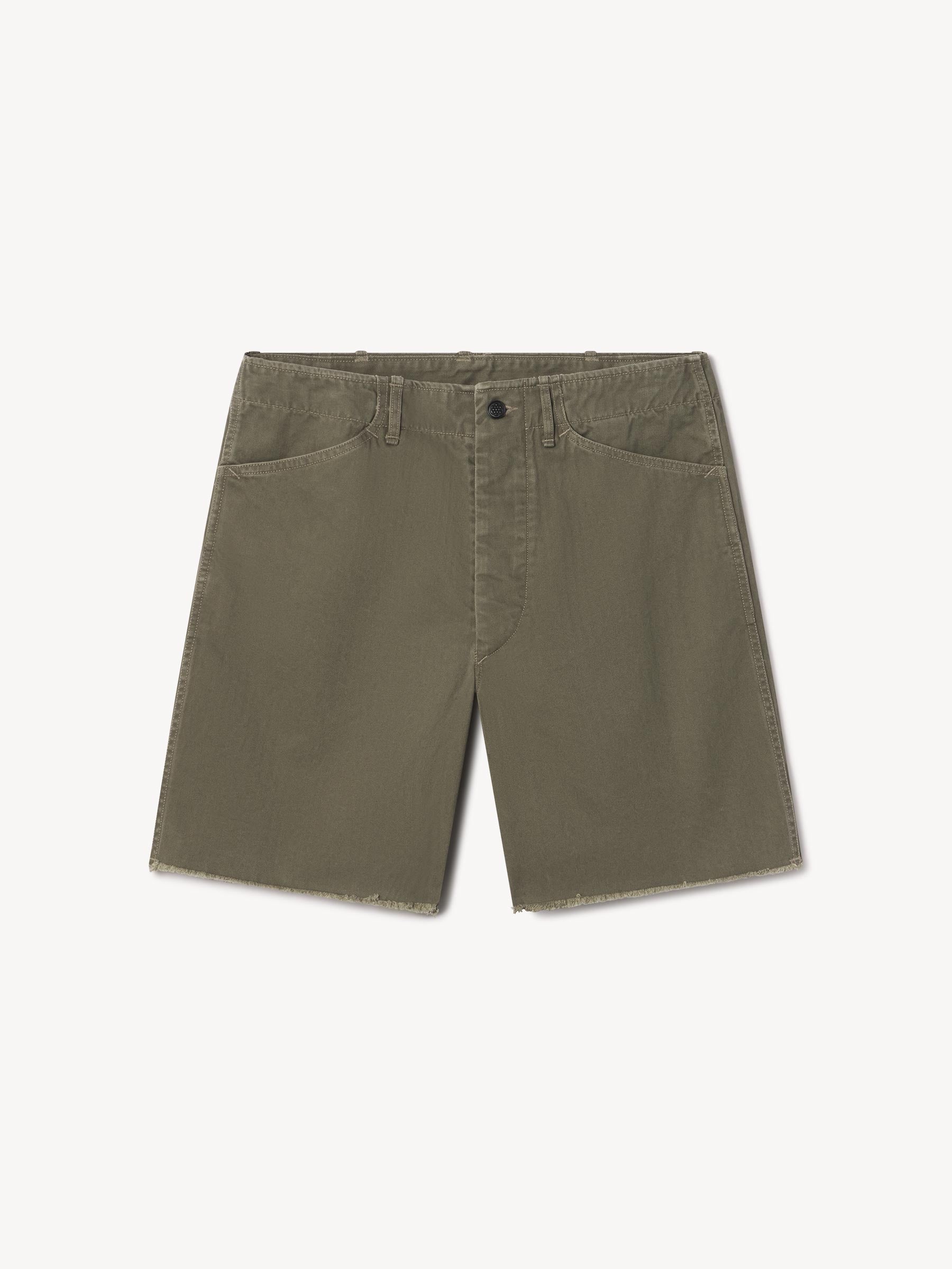 Alternative view of Grassland Omaha Flyweight HBT P-41 Castaway Short