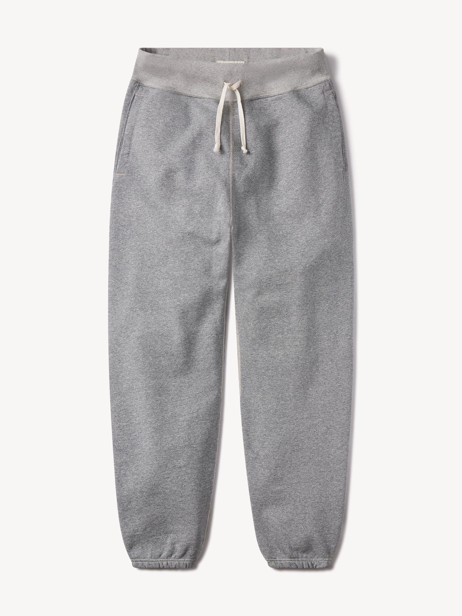 Alternative view of Two Tone Heather Grey Welterweight Sweatpant