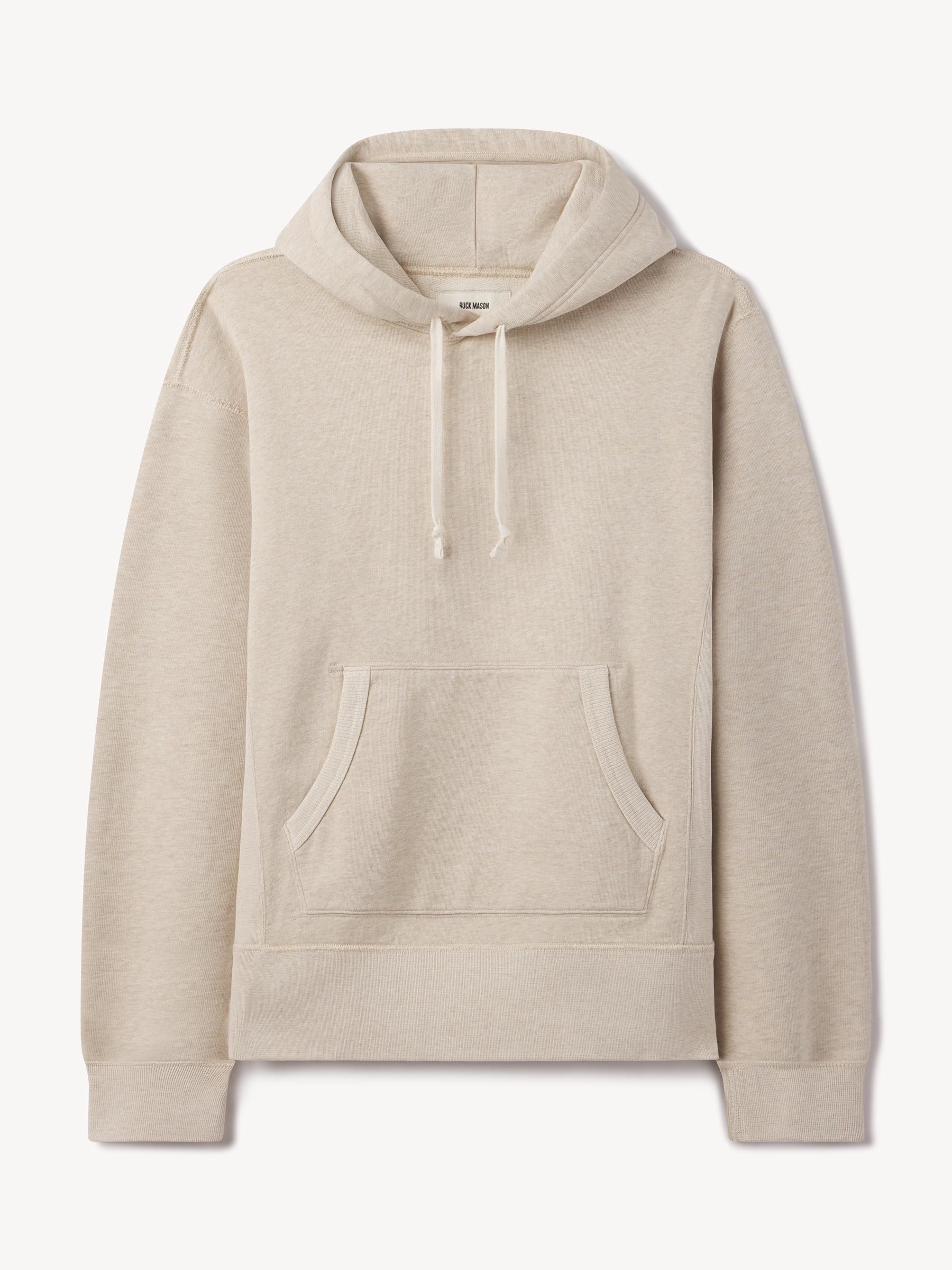 Heather Oat Welterweight Hooded Sweatshirt