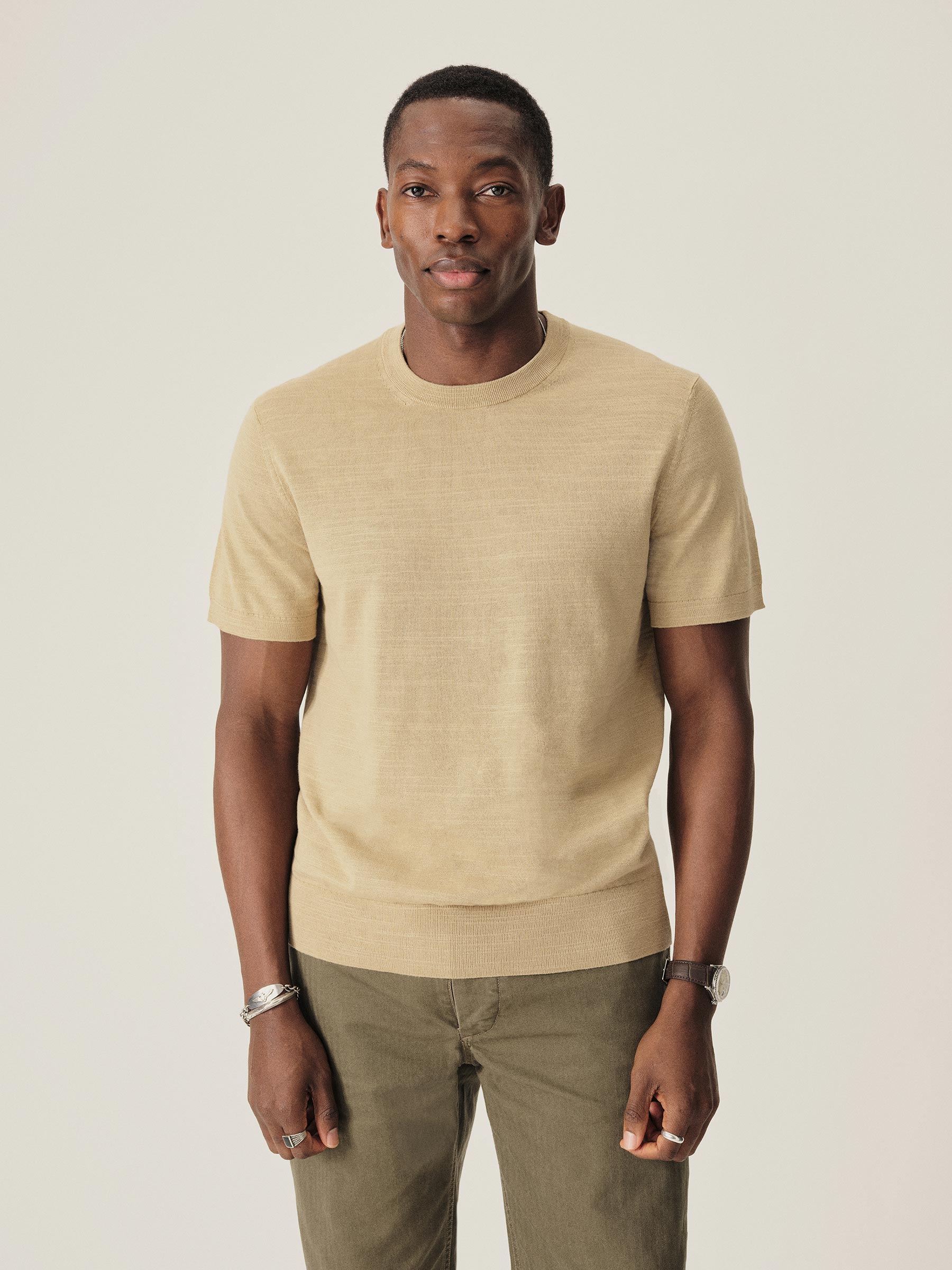 Alternative view of Cedar Avalon Knit Classic Tee