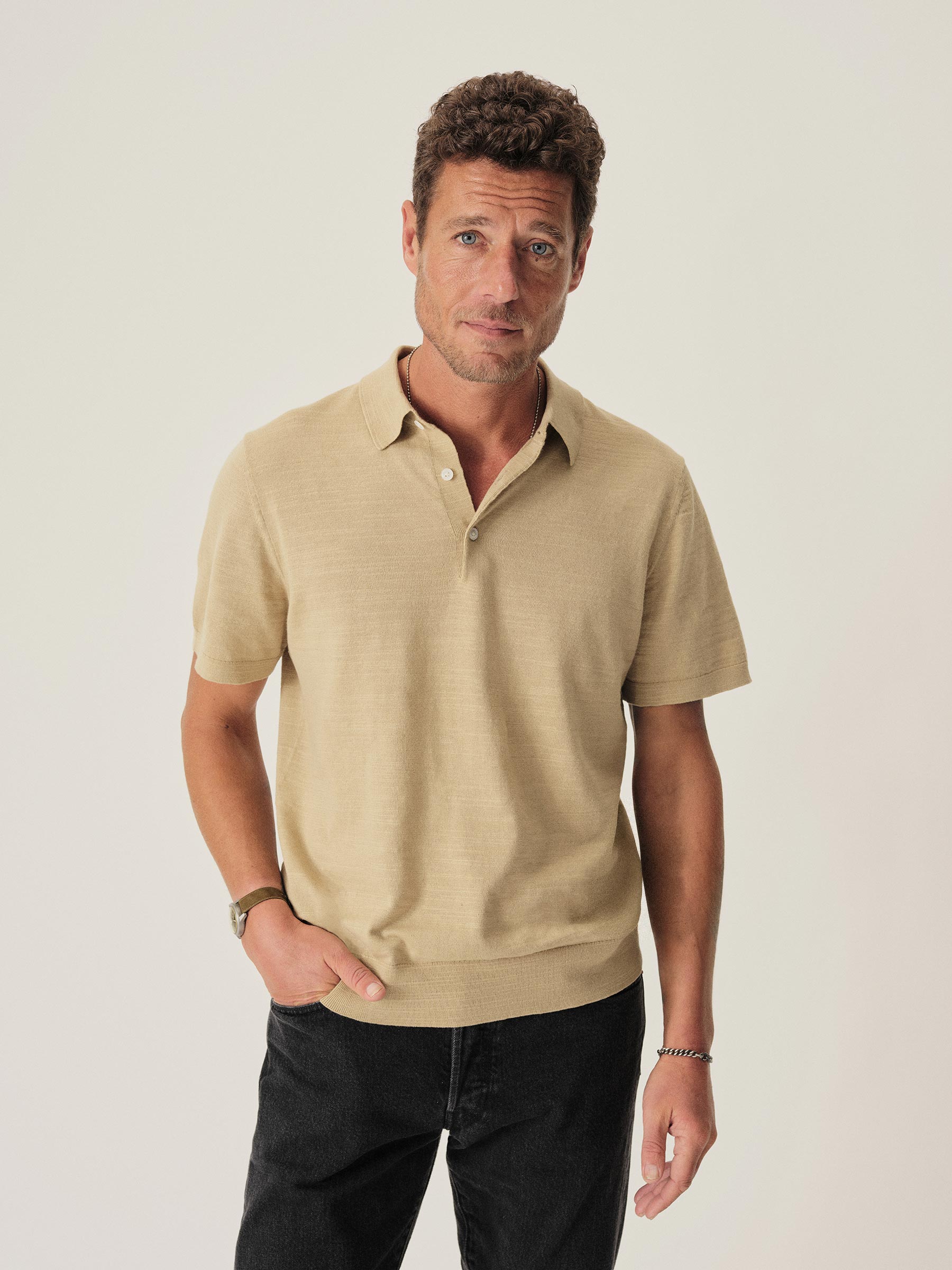 Alternative view of Cedar Avalon Knit Polo