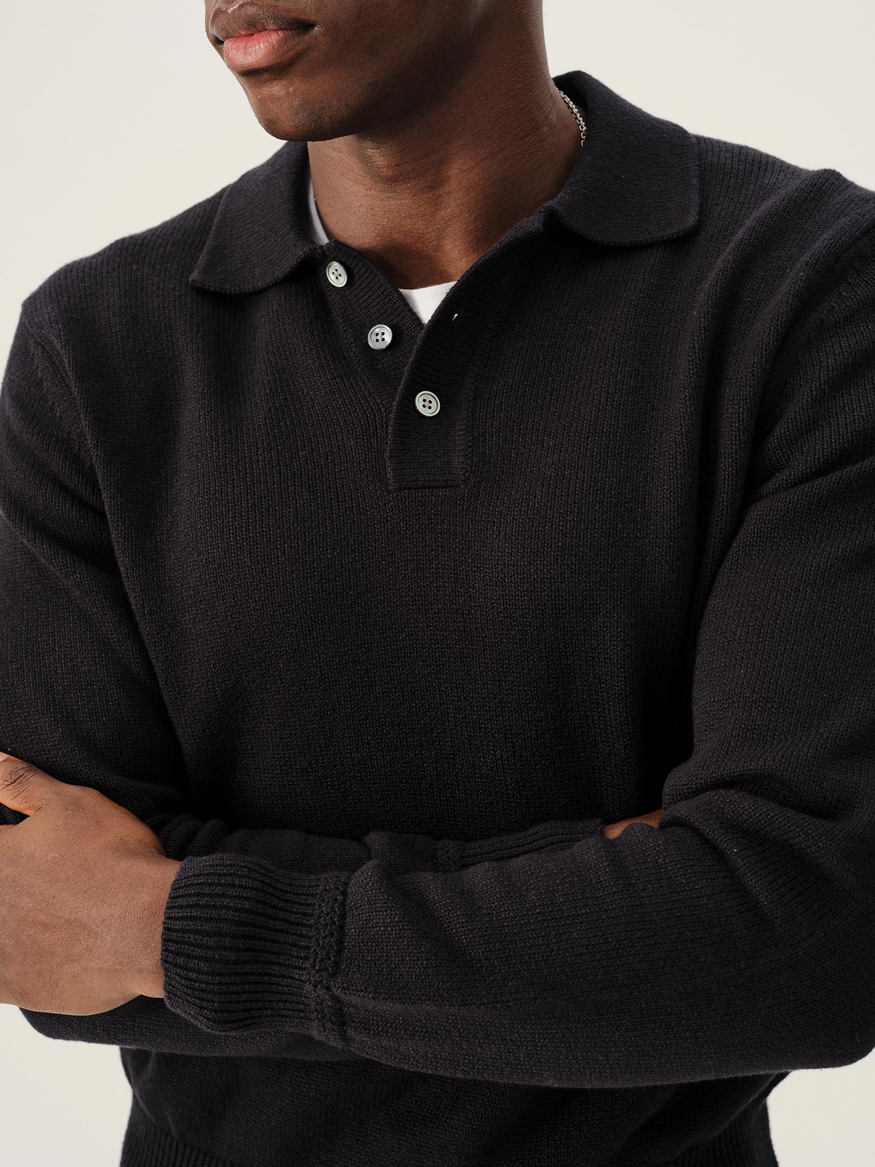 Alternative view of India Ink Seafarer Cotton Rugby Polo