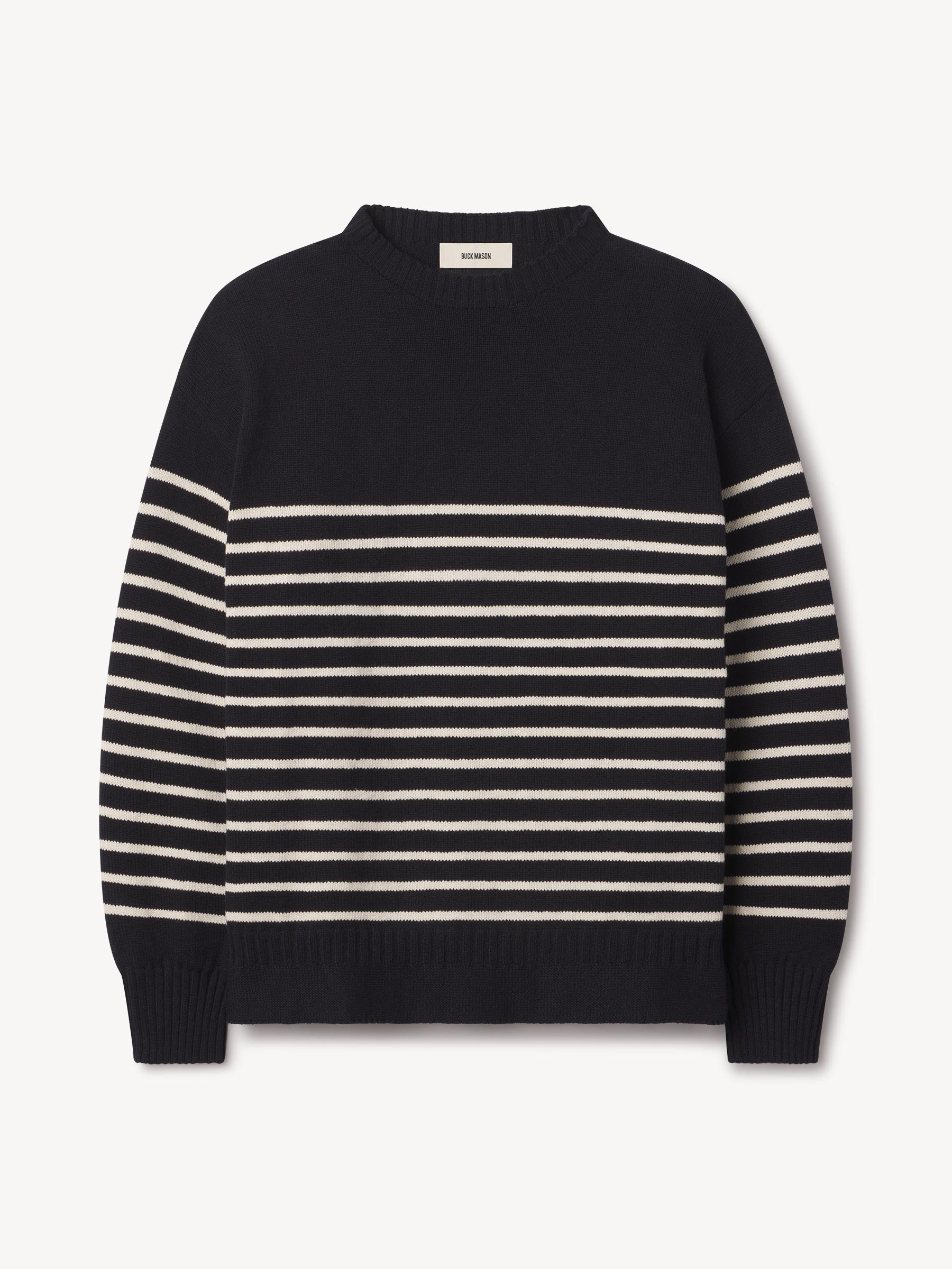 Nautical Stripe Seafarer Cotton Guernsey
