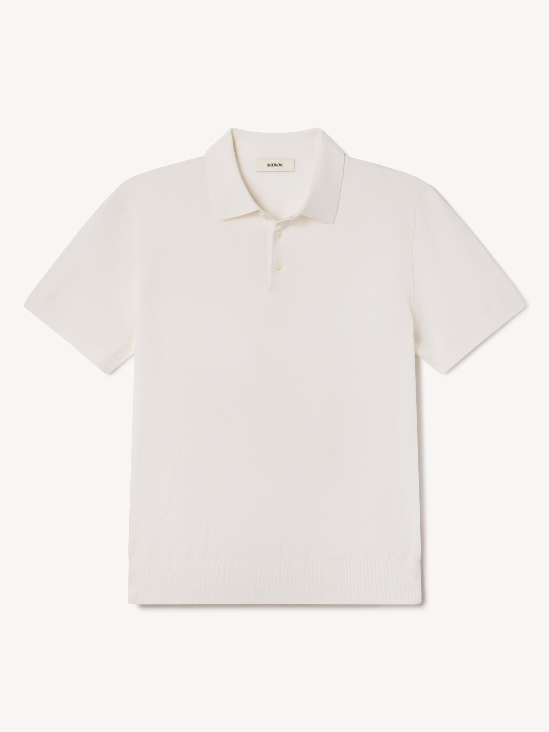 White Como Cashmere Polo