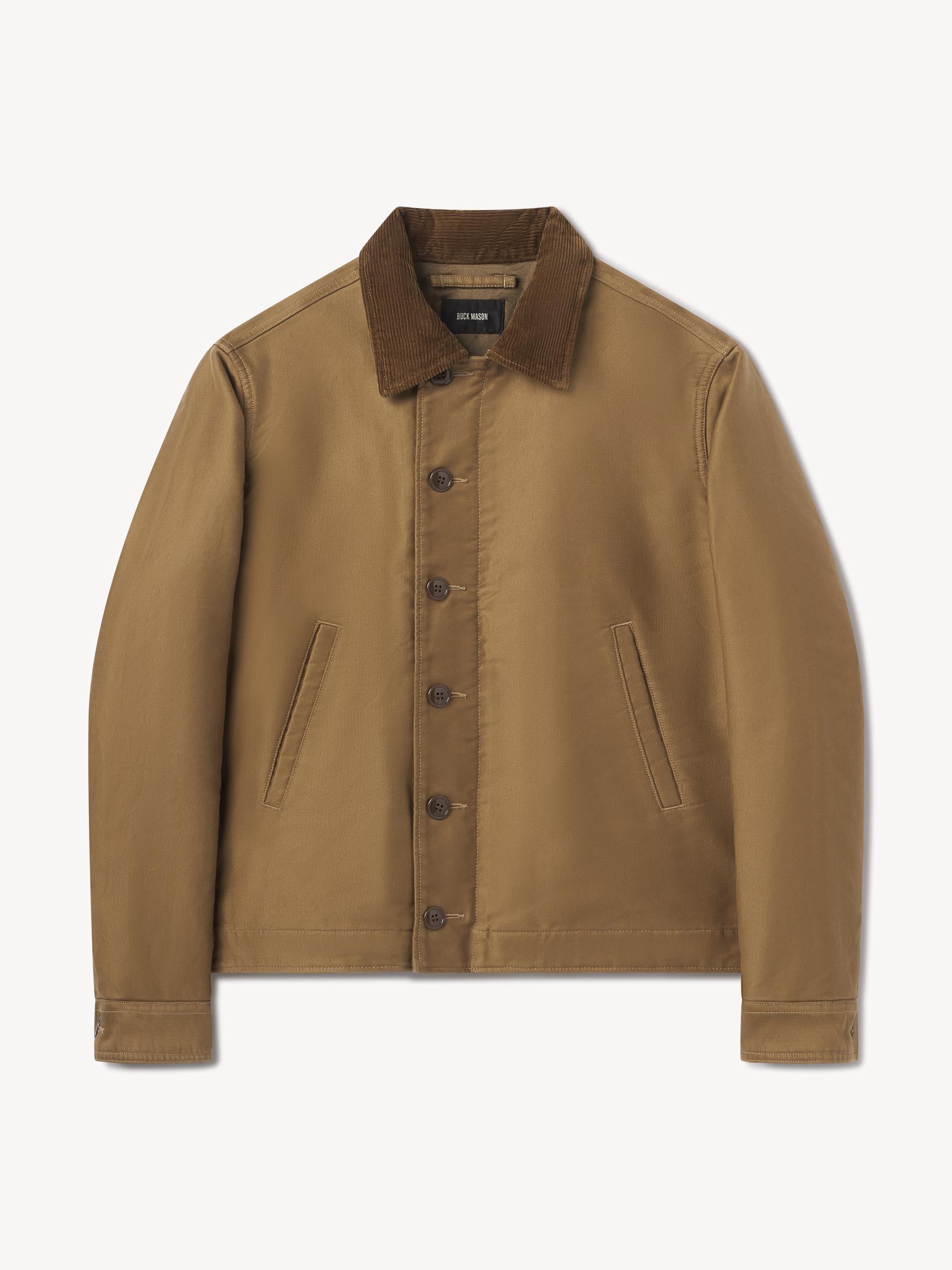 Alternative view of Golden Khaki Japanese Jungle Cloth N-1 Deck Jacket