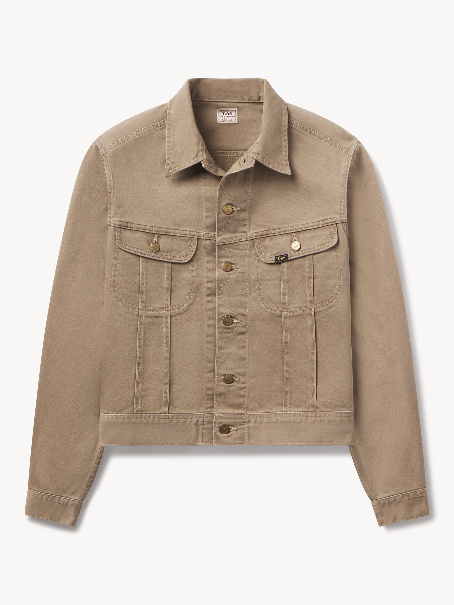 Alternative view of Mocha Lee X Buck Mason Sateen Westerner Jacket