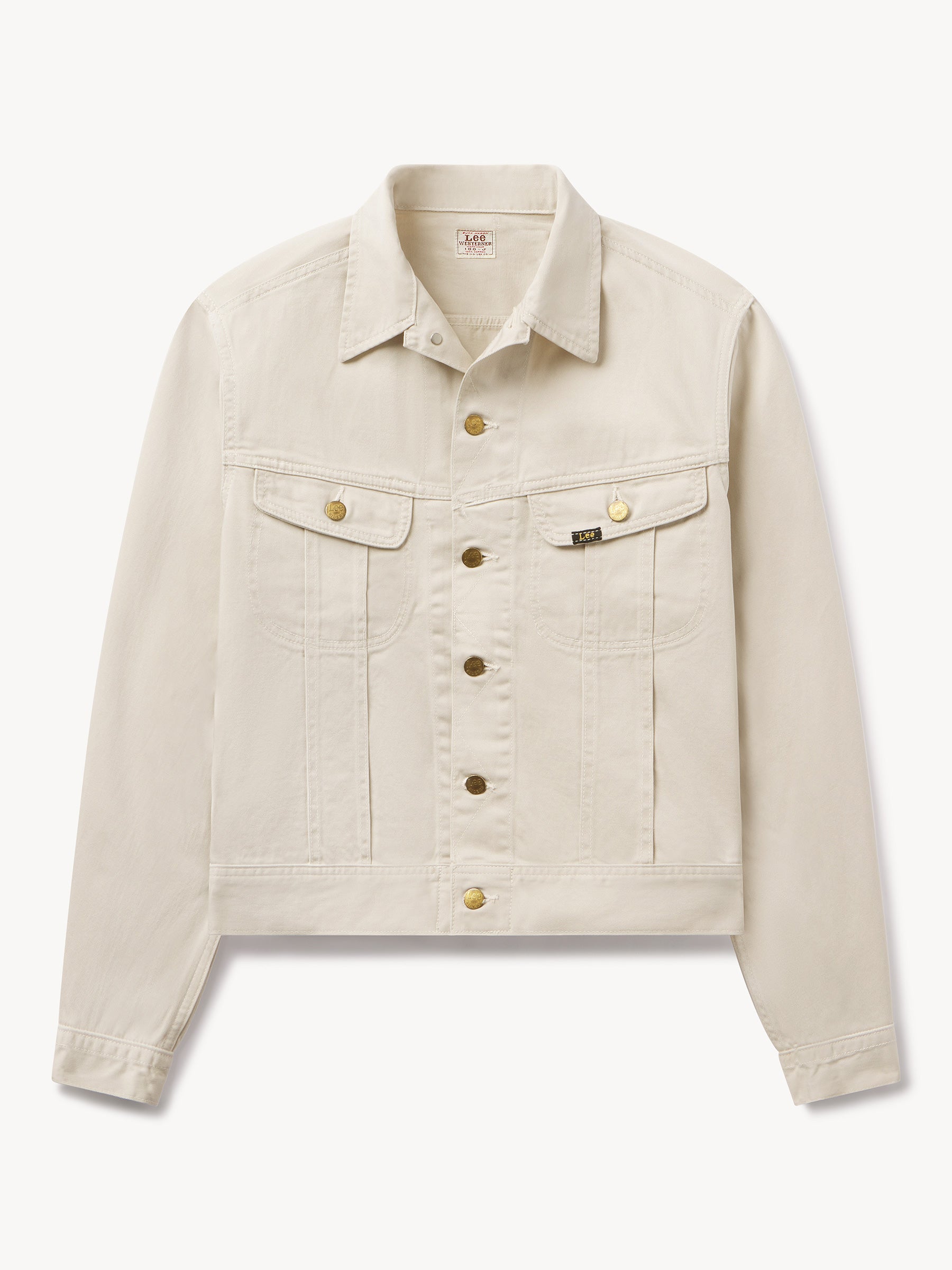 Alternative view of Natural Lee X Buck Mason Sateen Westerner Jacket