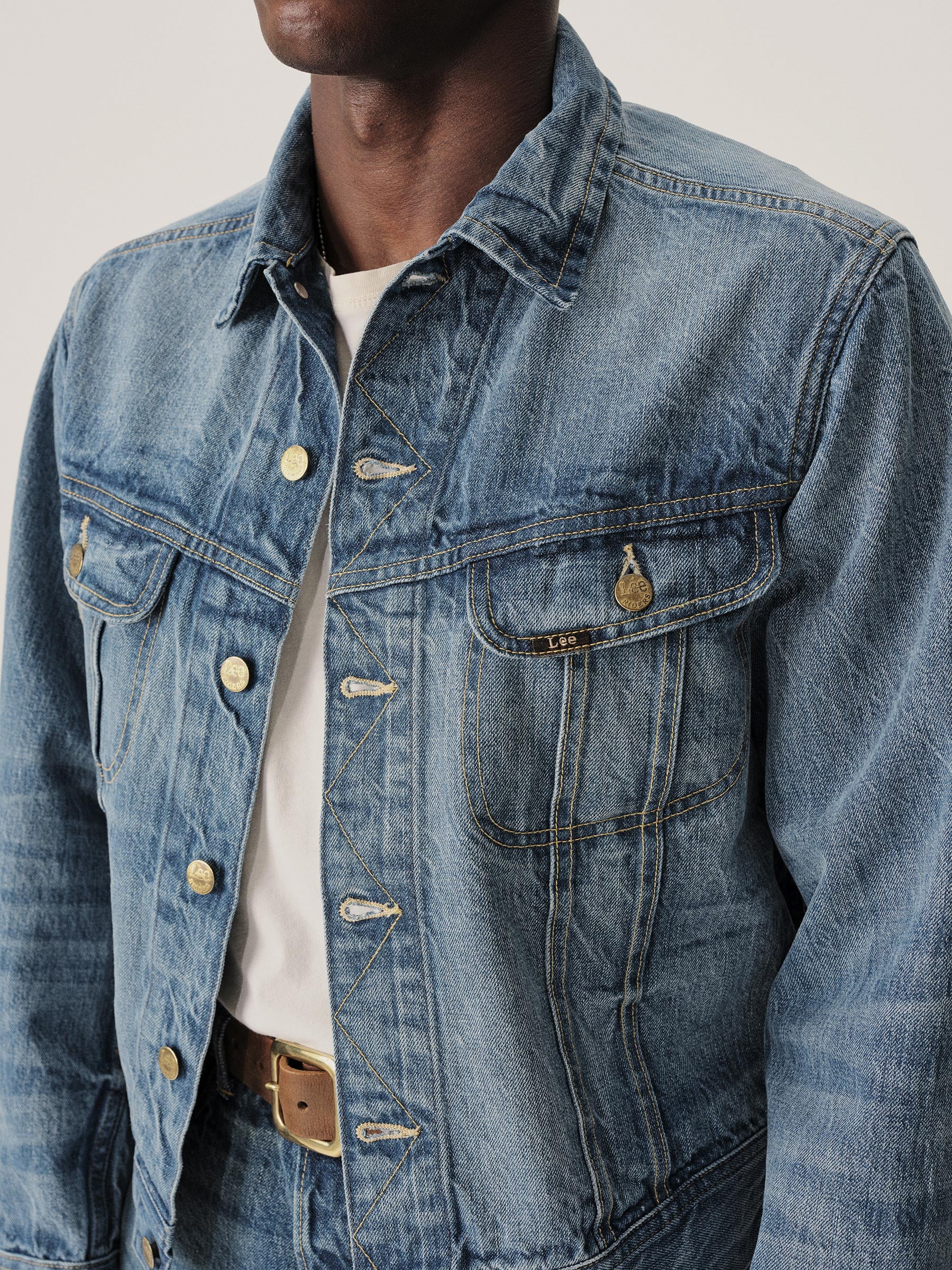 Alternative view of Lee X Buck Mason L032 Loomstate Selvedge 101J Jacket